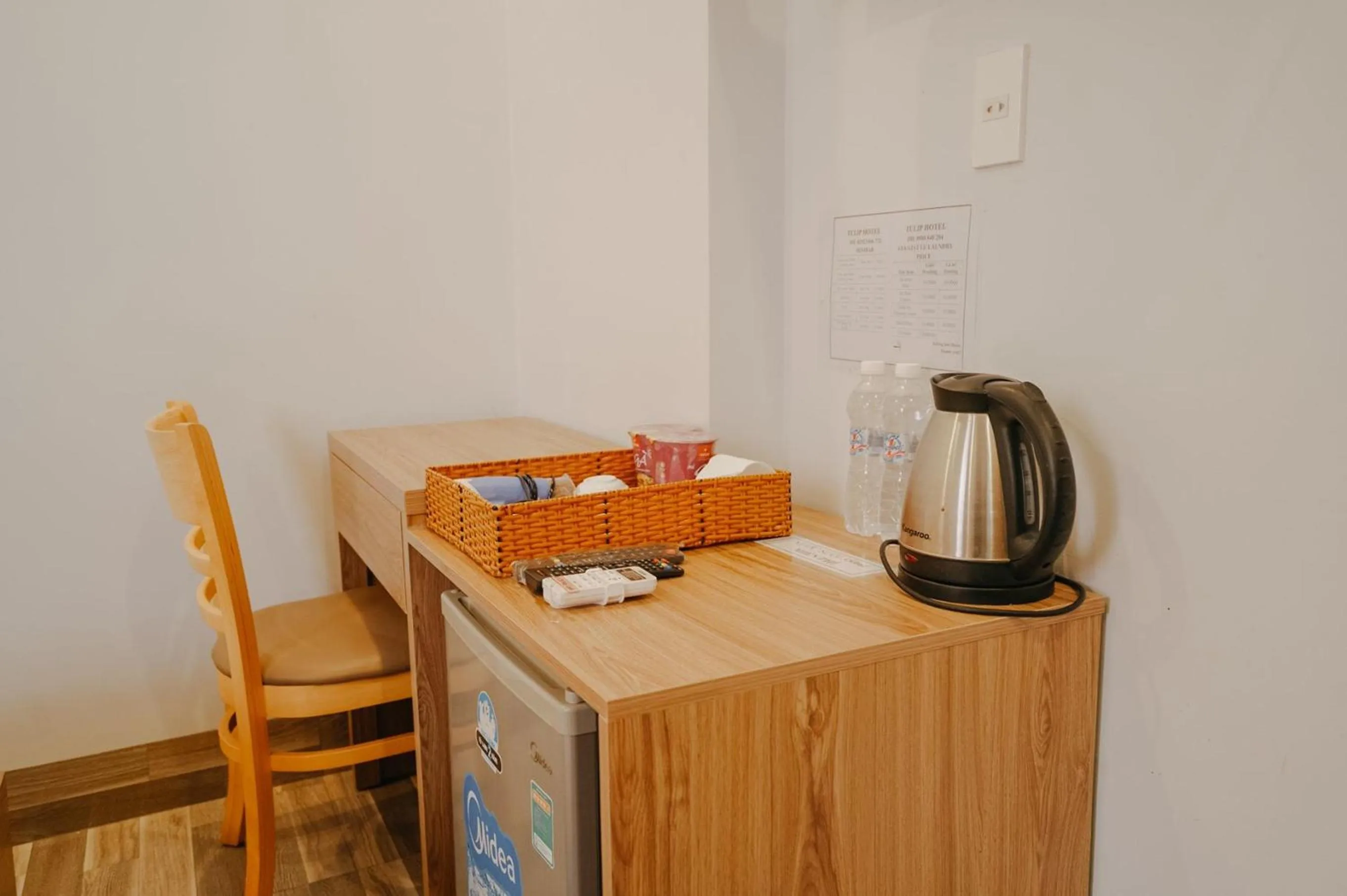 Coffee/tea facilities in Tulip Hotel