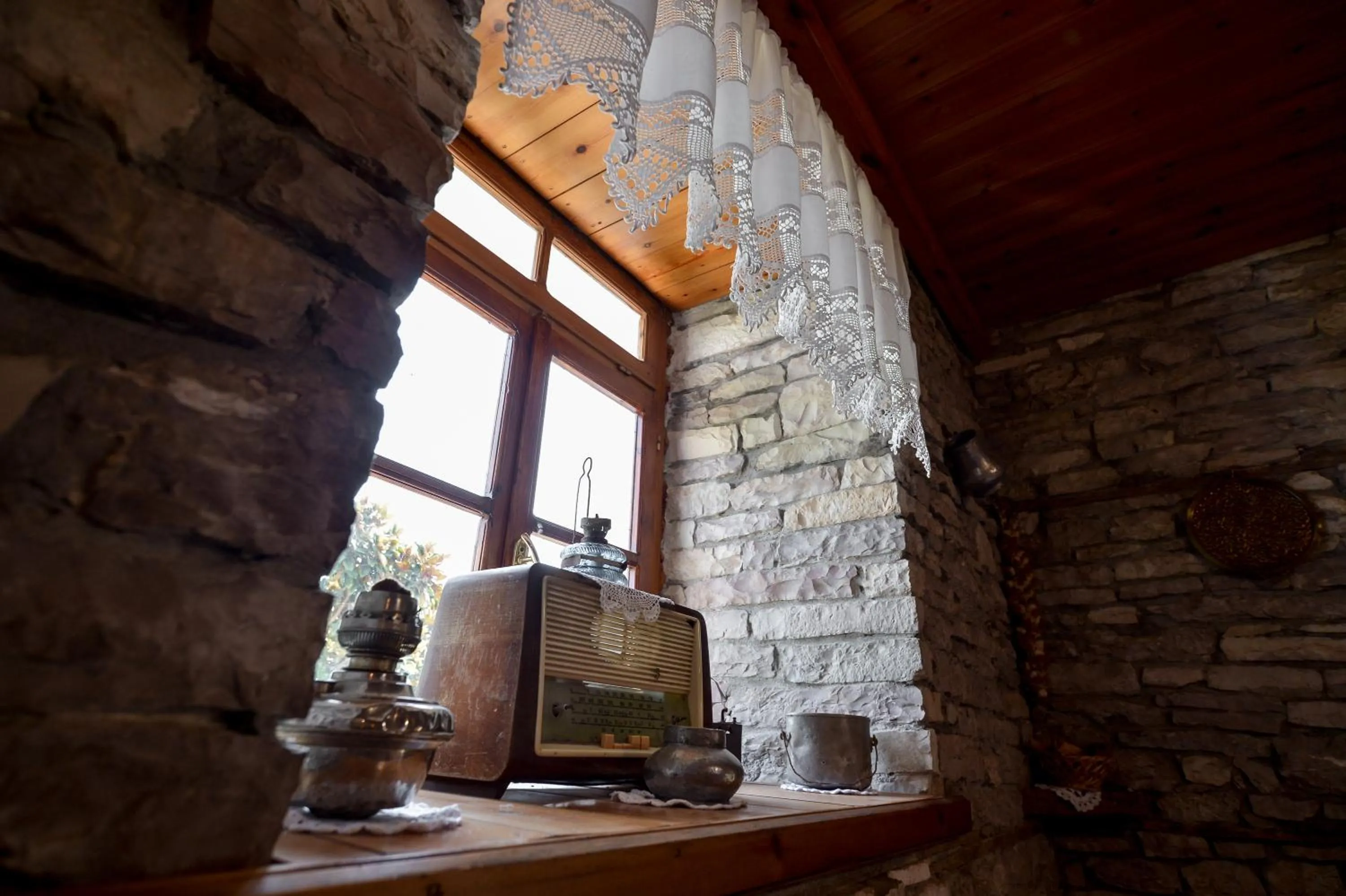 Decorative detail in Hotel Kalemi