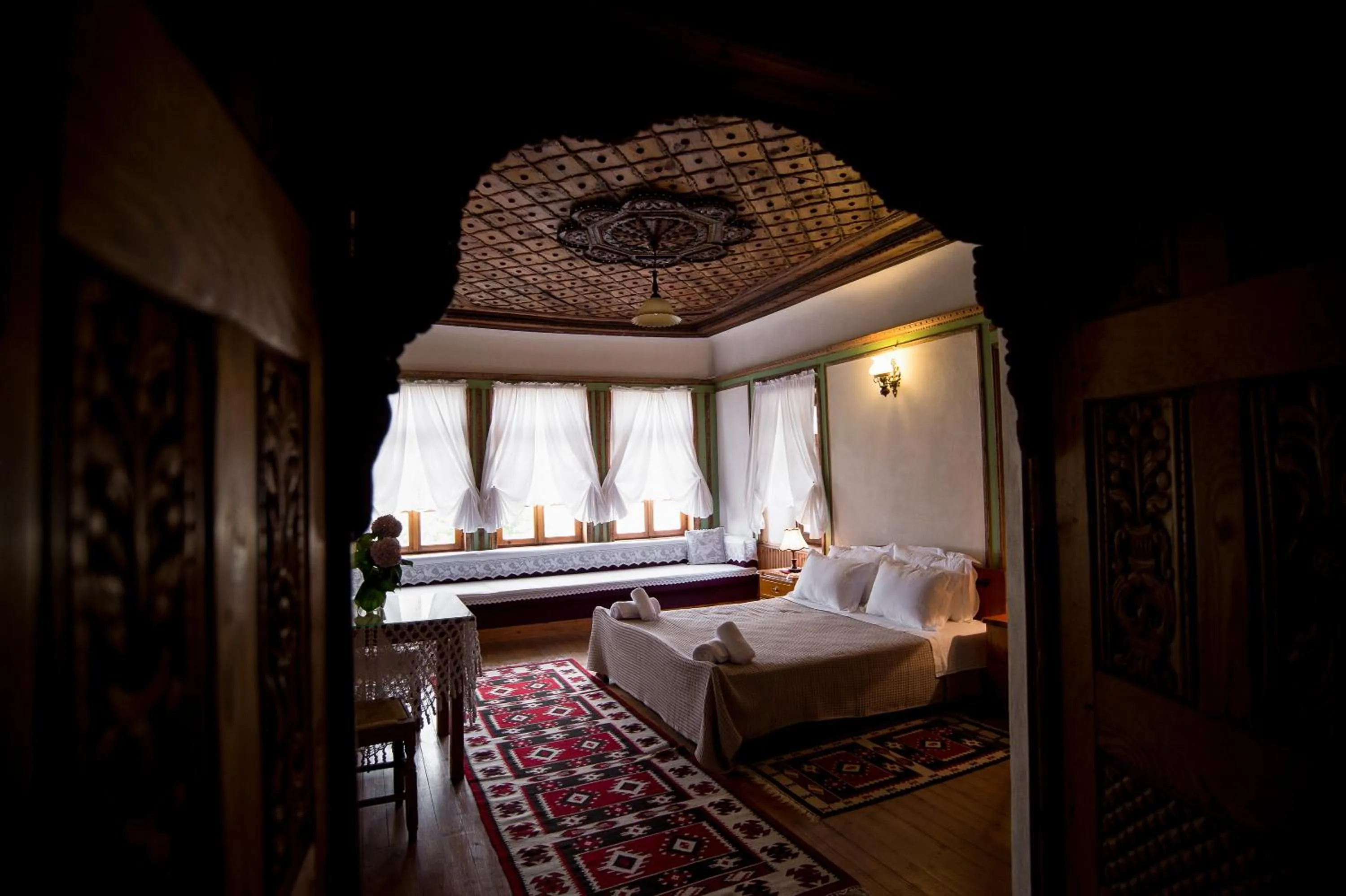 Bedroom, Bed in Hotel Kalemi