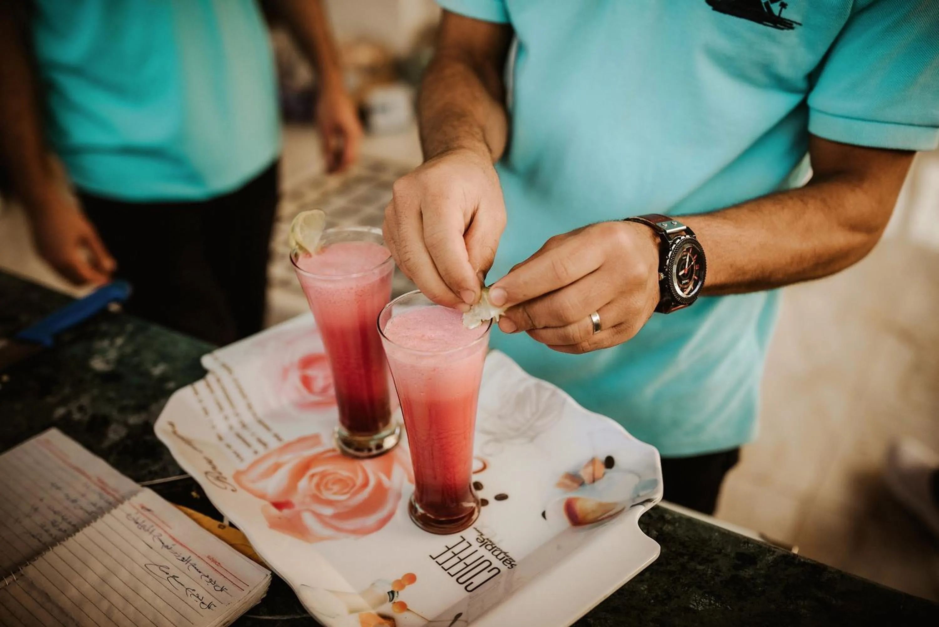 Staff in Desert Moon