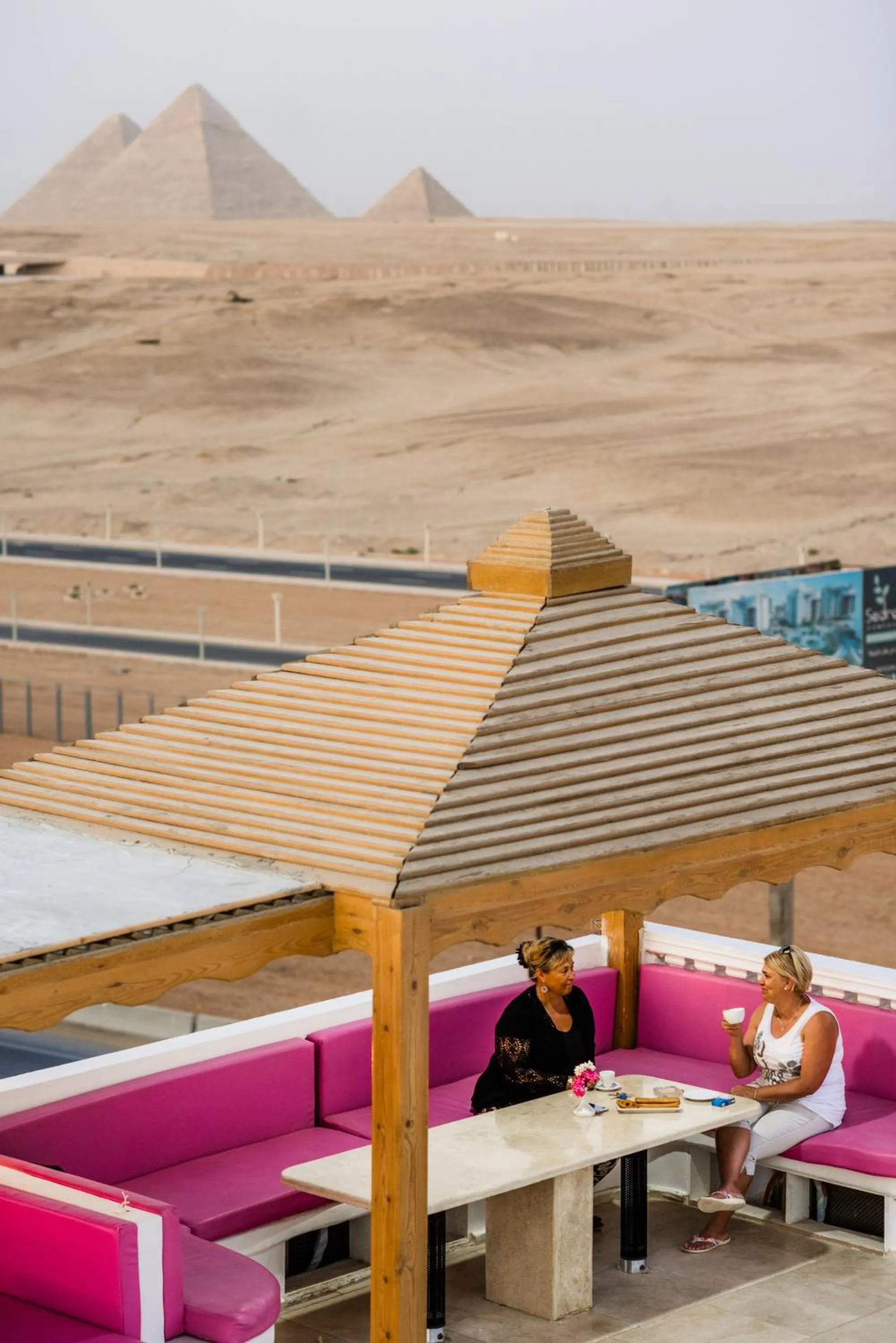 Patio in Desert Moon