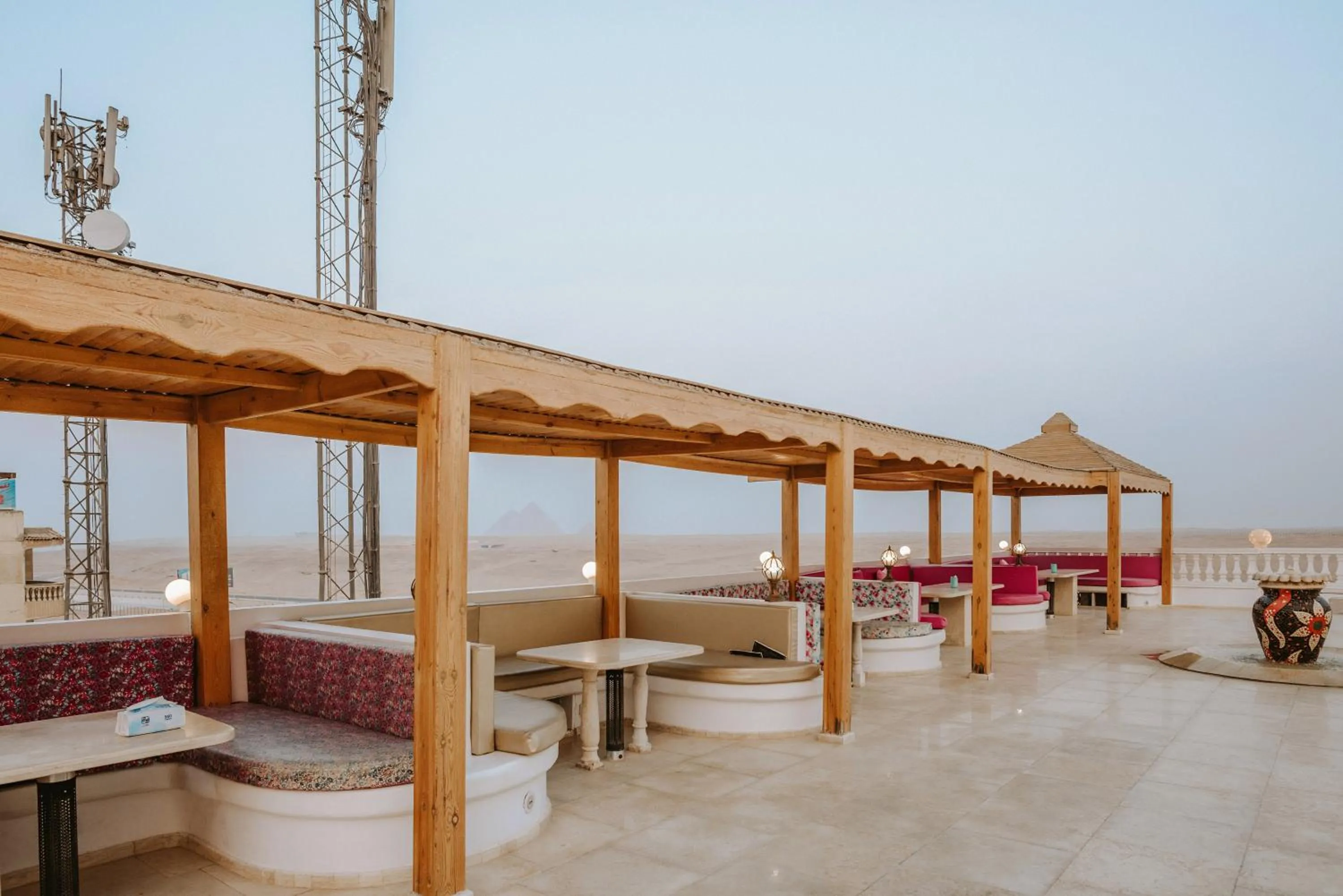 Patio in Desert Moon