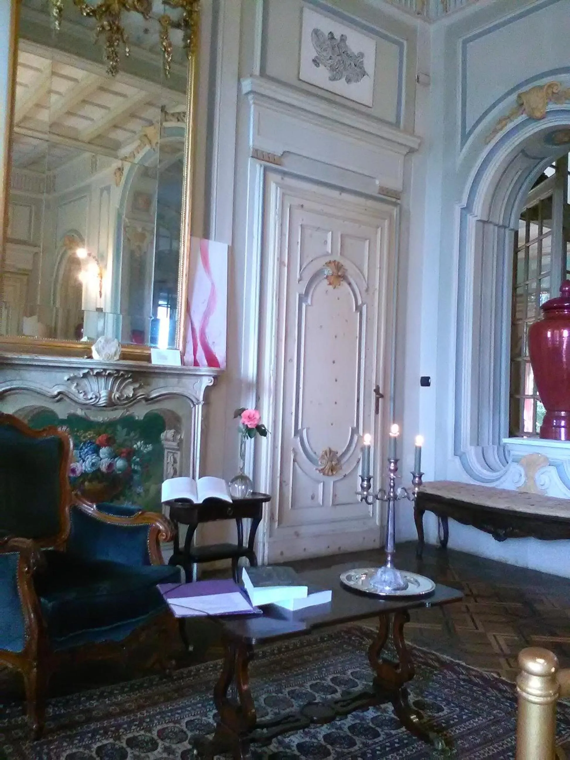 Living room in B&B Villa Cernigliaro Dimora Storica