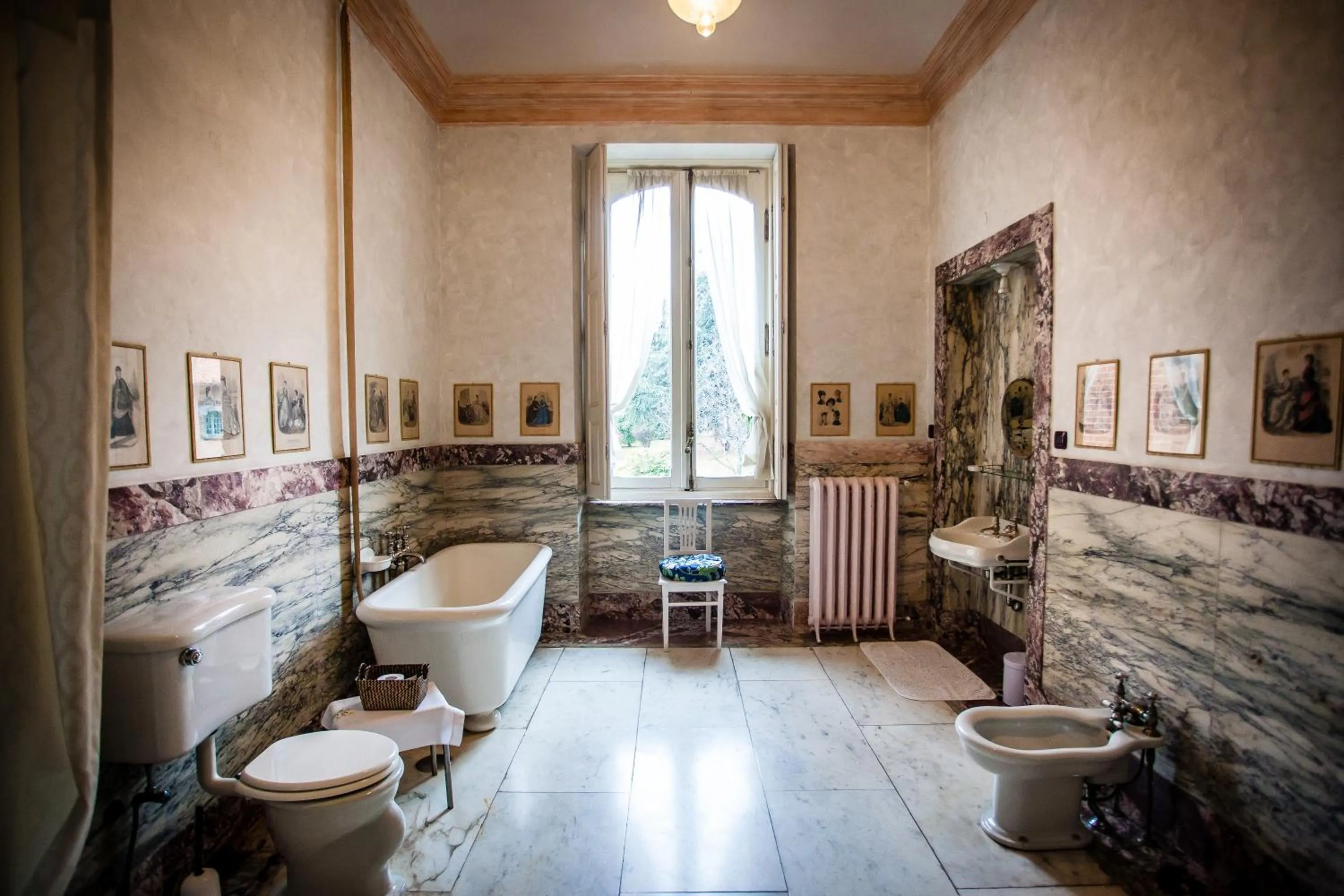 Toilet in B&B Villa Cernigliaro Dimora Storica