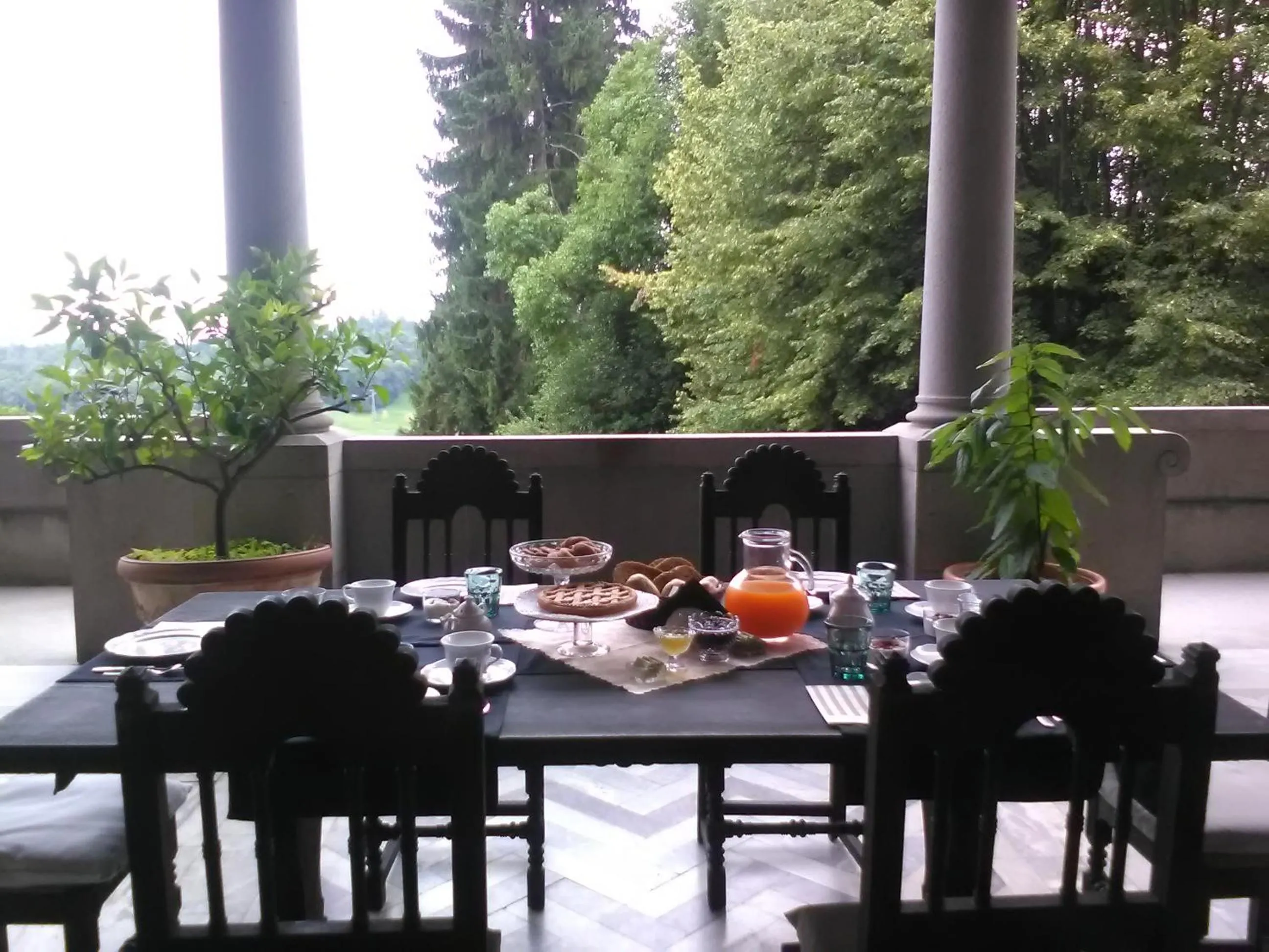 Patio in B&B Villa Cernigliaro Dimora Storica