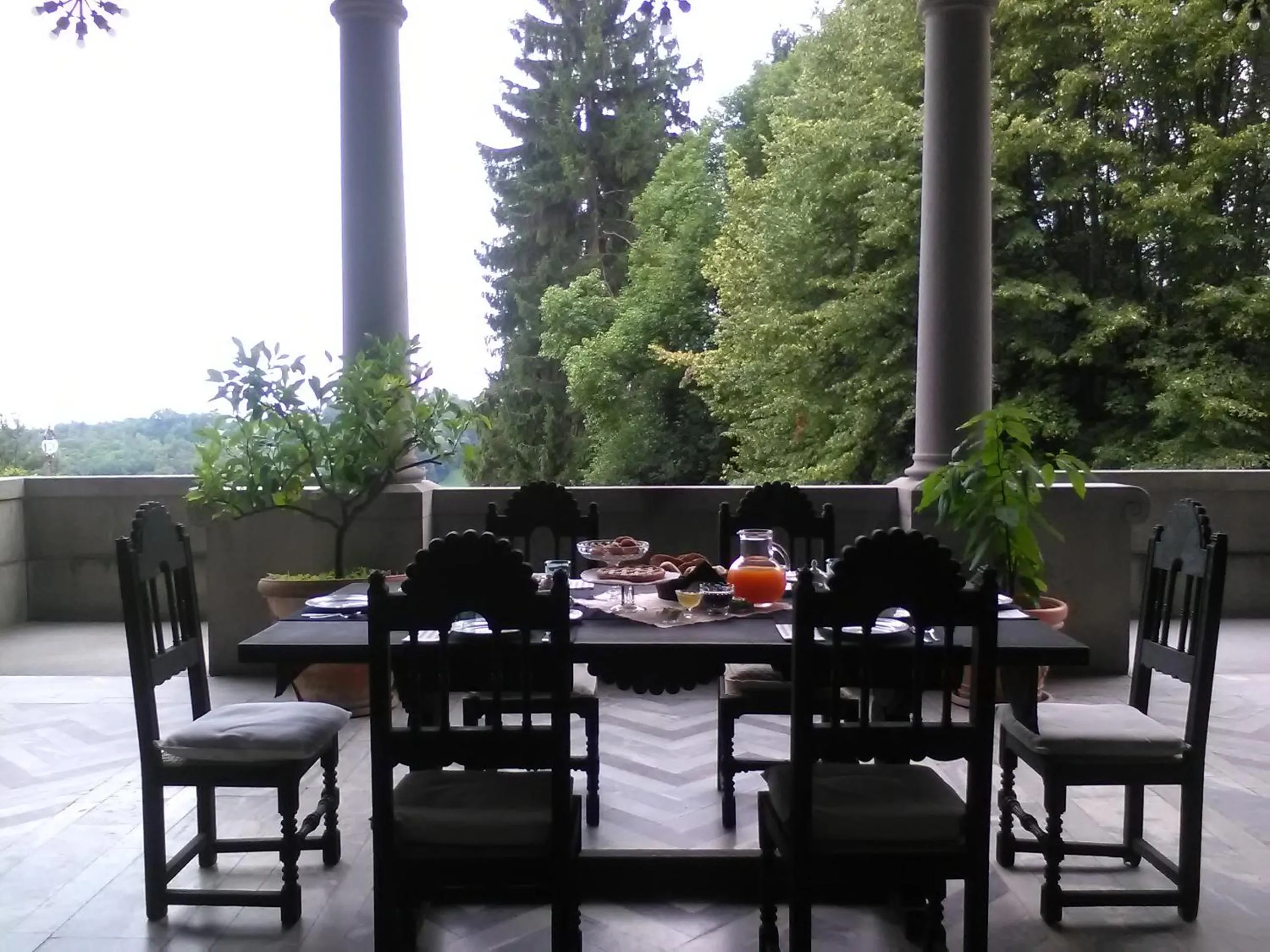 Patio in B&B Villa Cernigliaro Dimora Storica