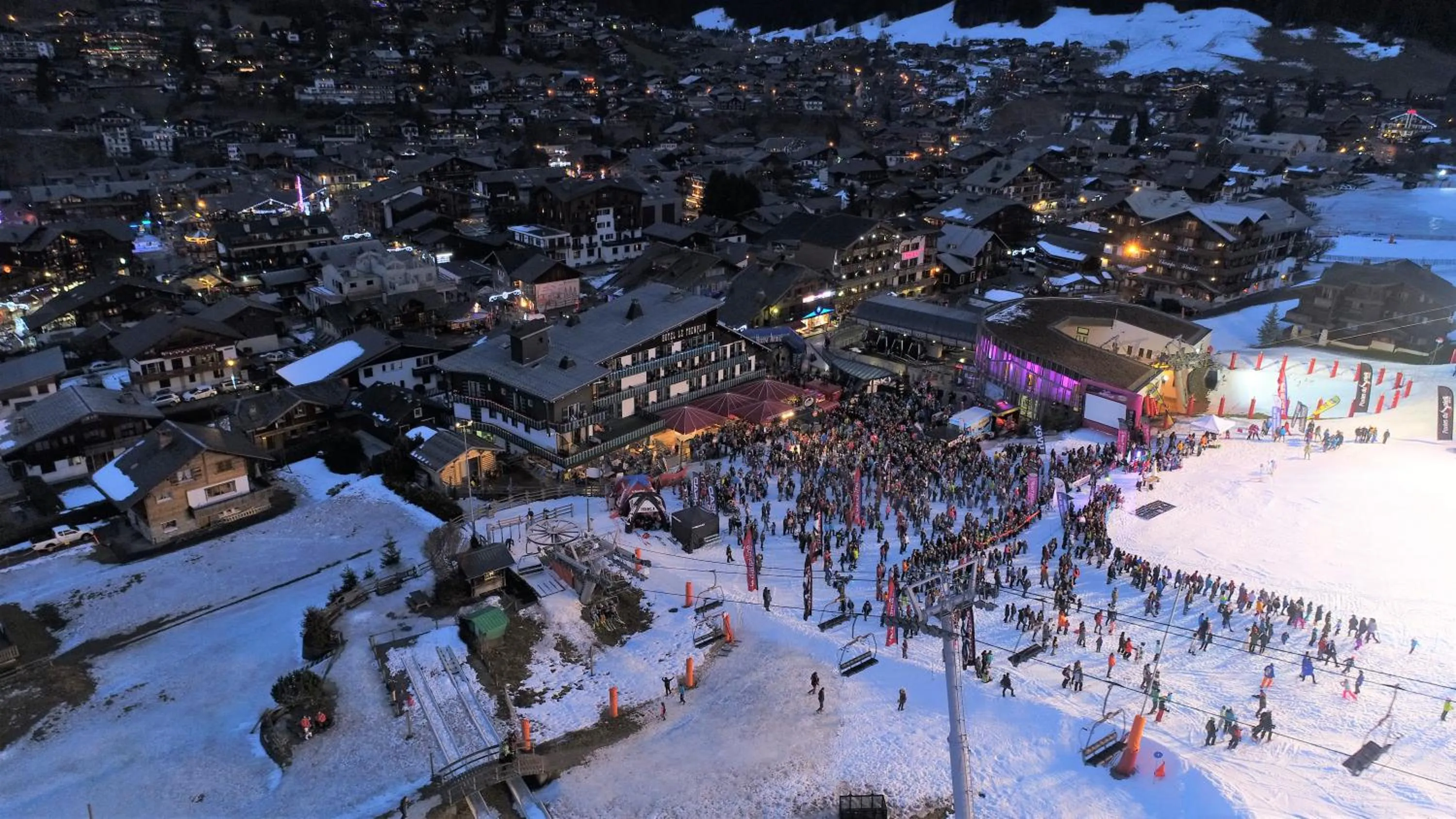 Bird's eye view, Bird's-eye View in Hotel Le Tremplin