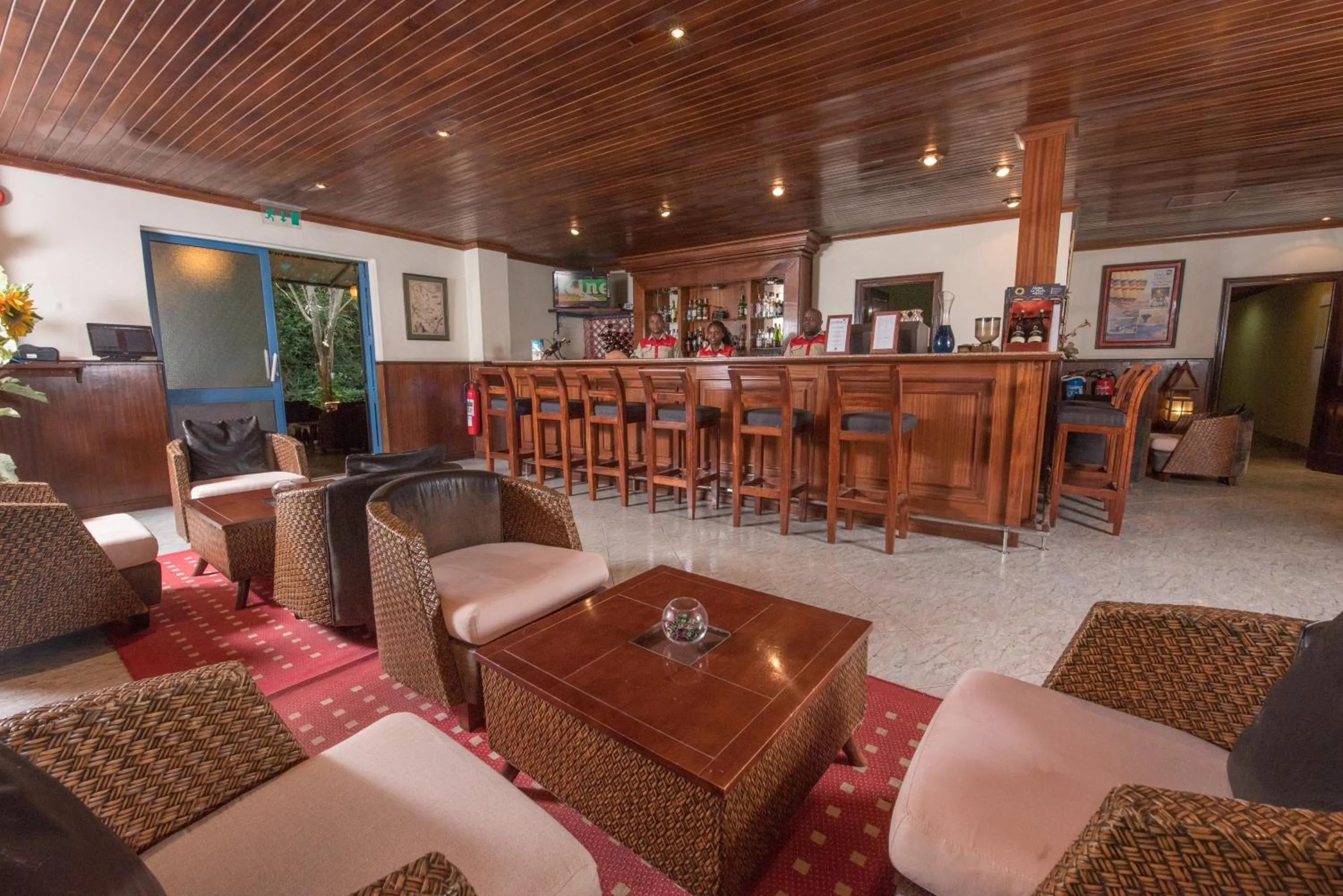 Lounge or bar in La Mada Hotel