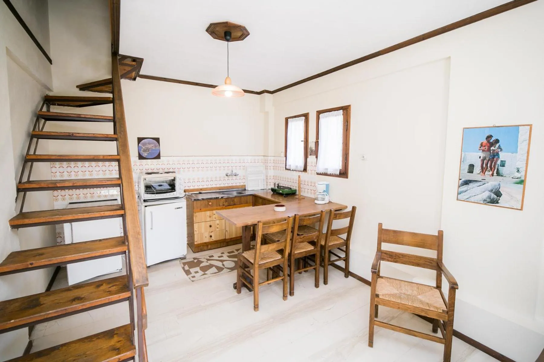 Kitchen or kitchenette in Apartments Hotel Magani