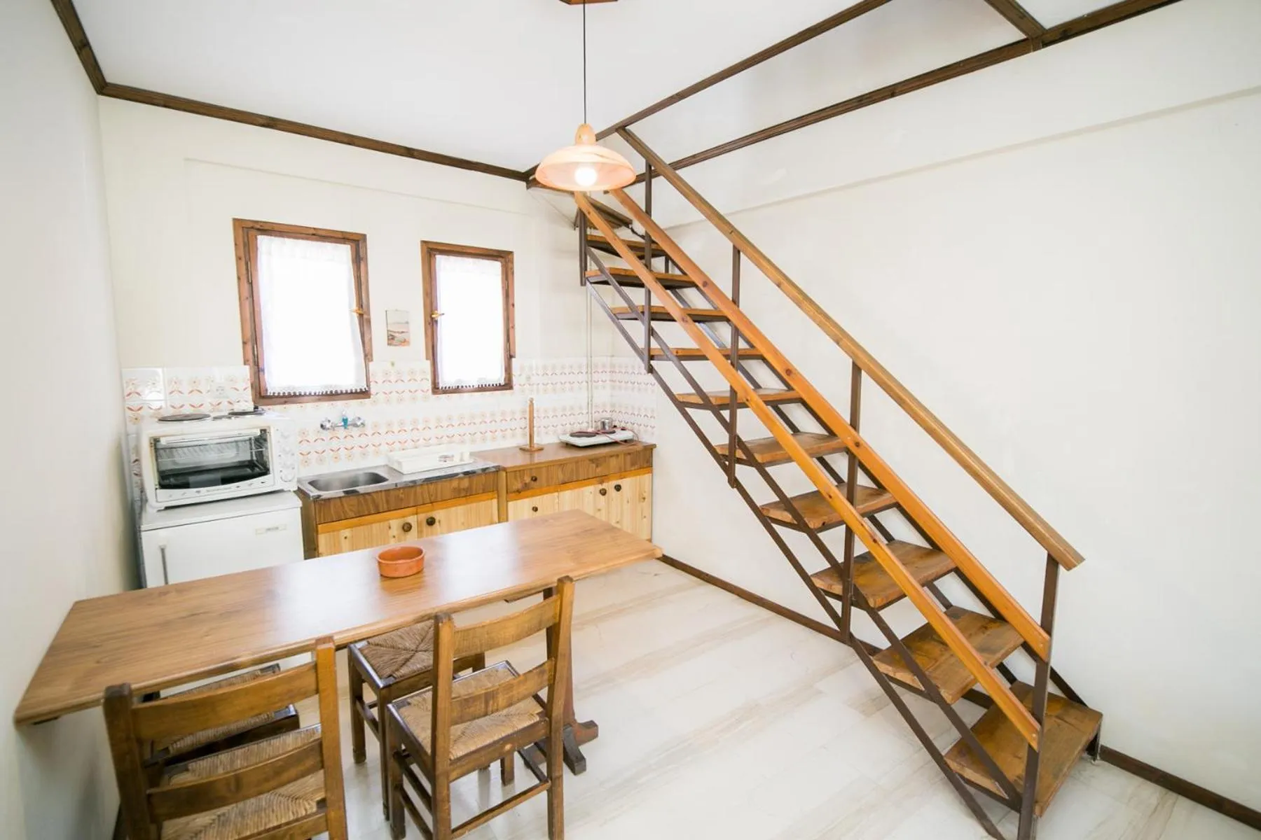 Kitchen or kitchenette in Apartments Hotel Magani