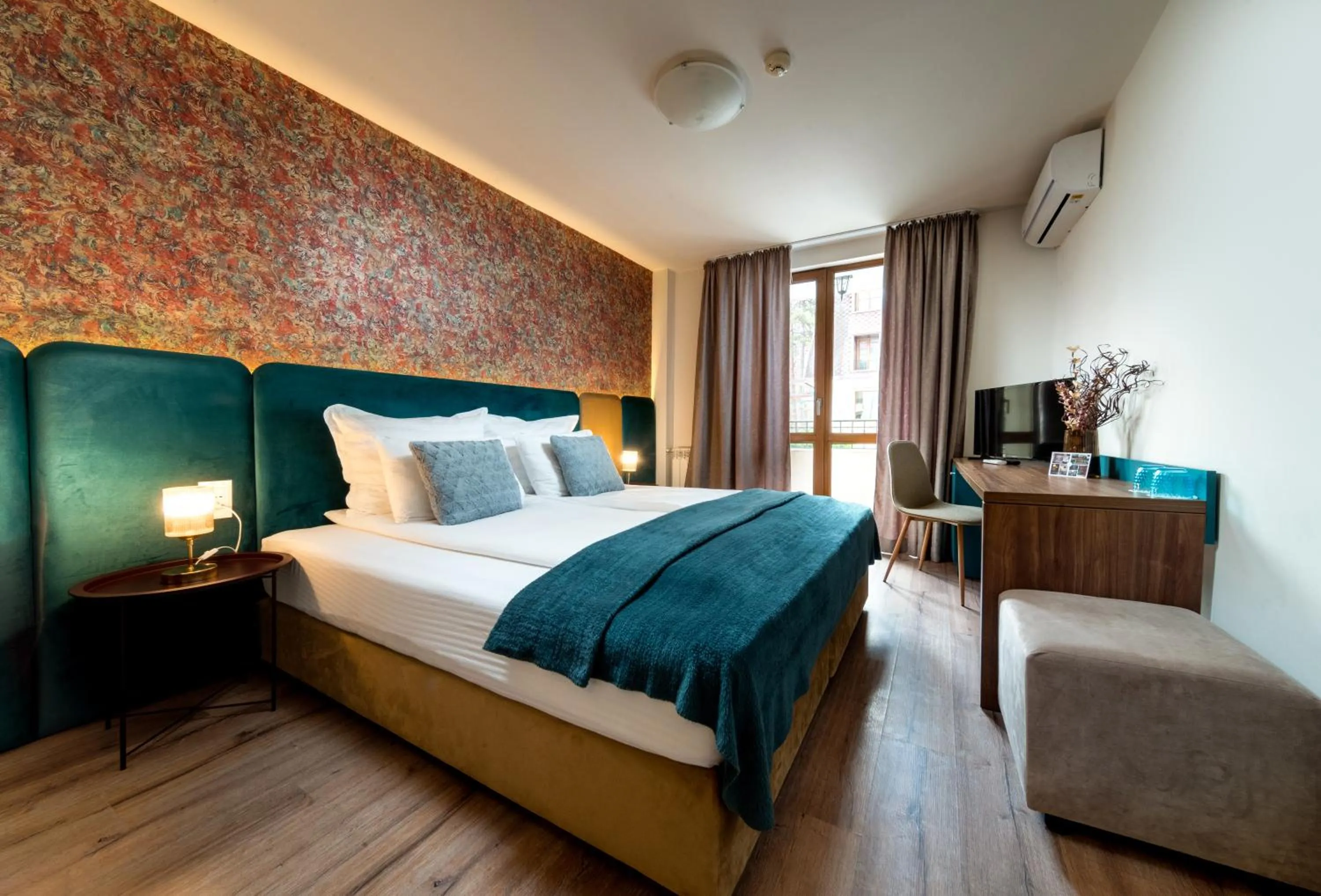 Bed in Park Hotel Kaylaka