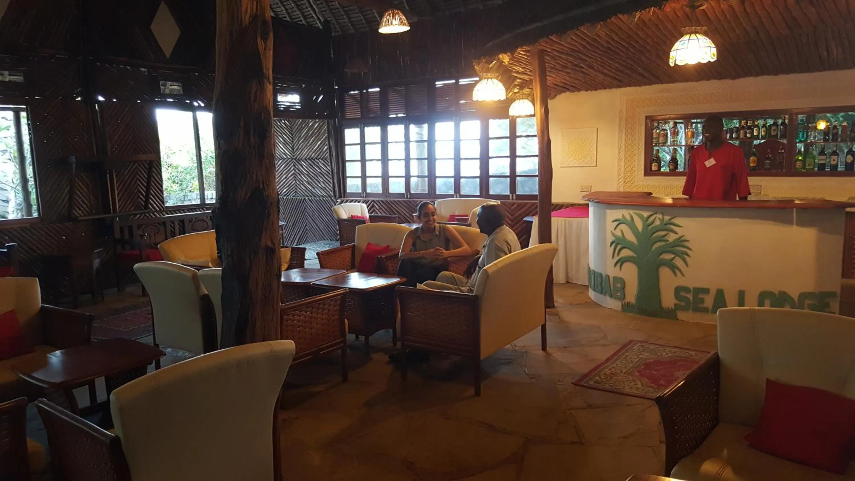 Lounge or bar in Baobab Sea Lodge