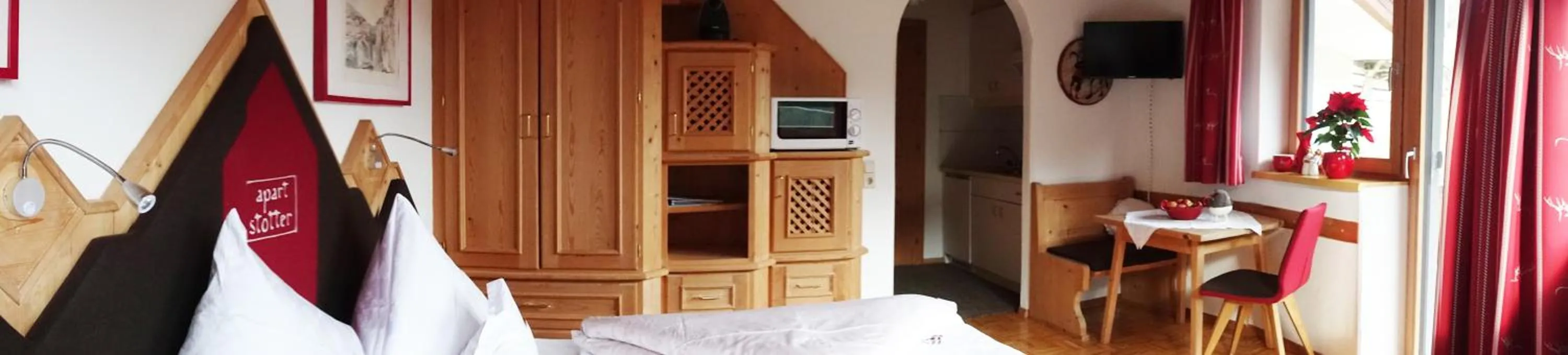Decorative detail, Bed in Apart Stotter