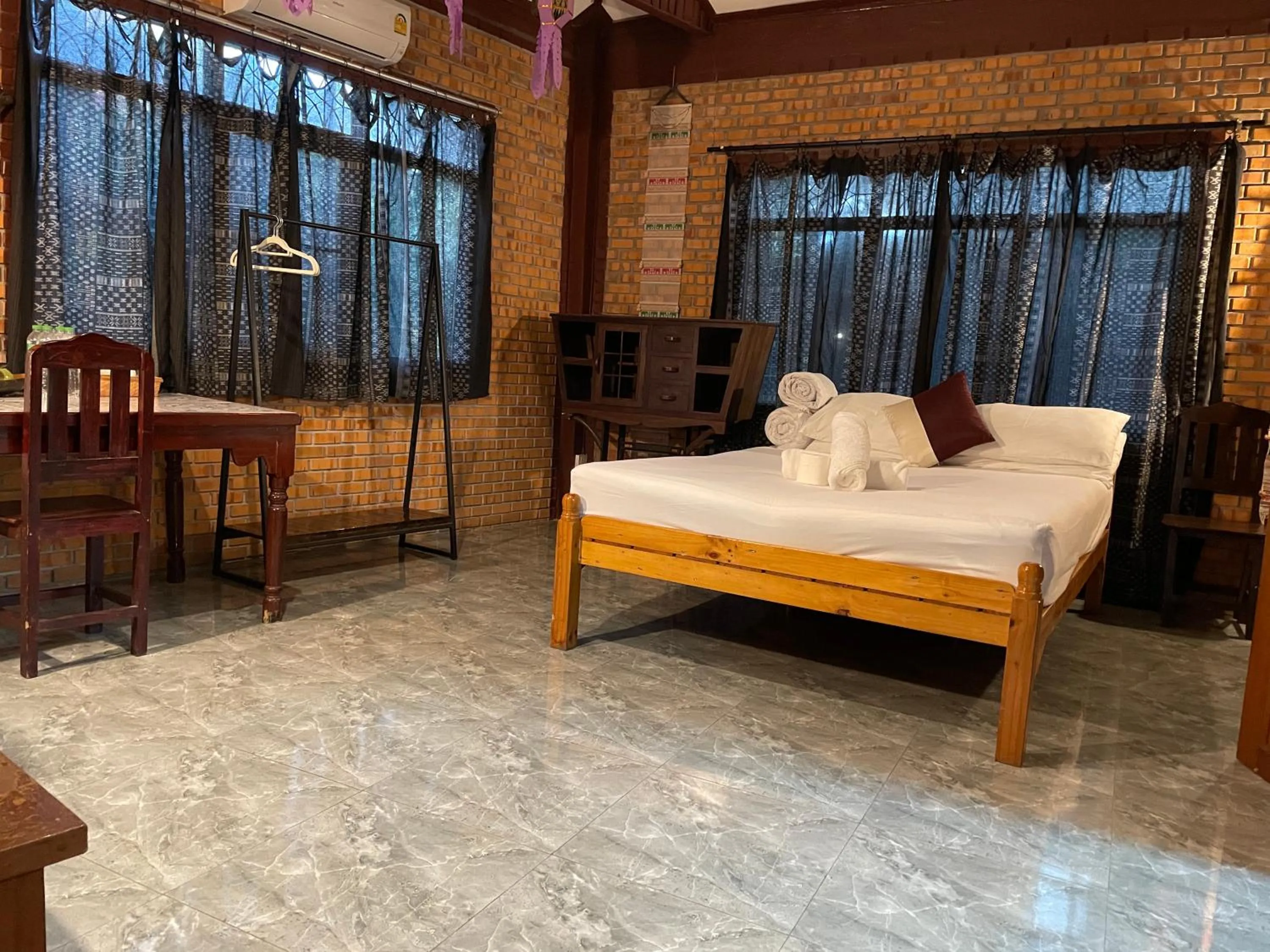 Bed in Boutique House Nipha