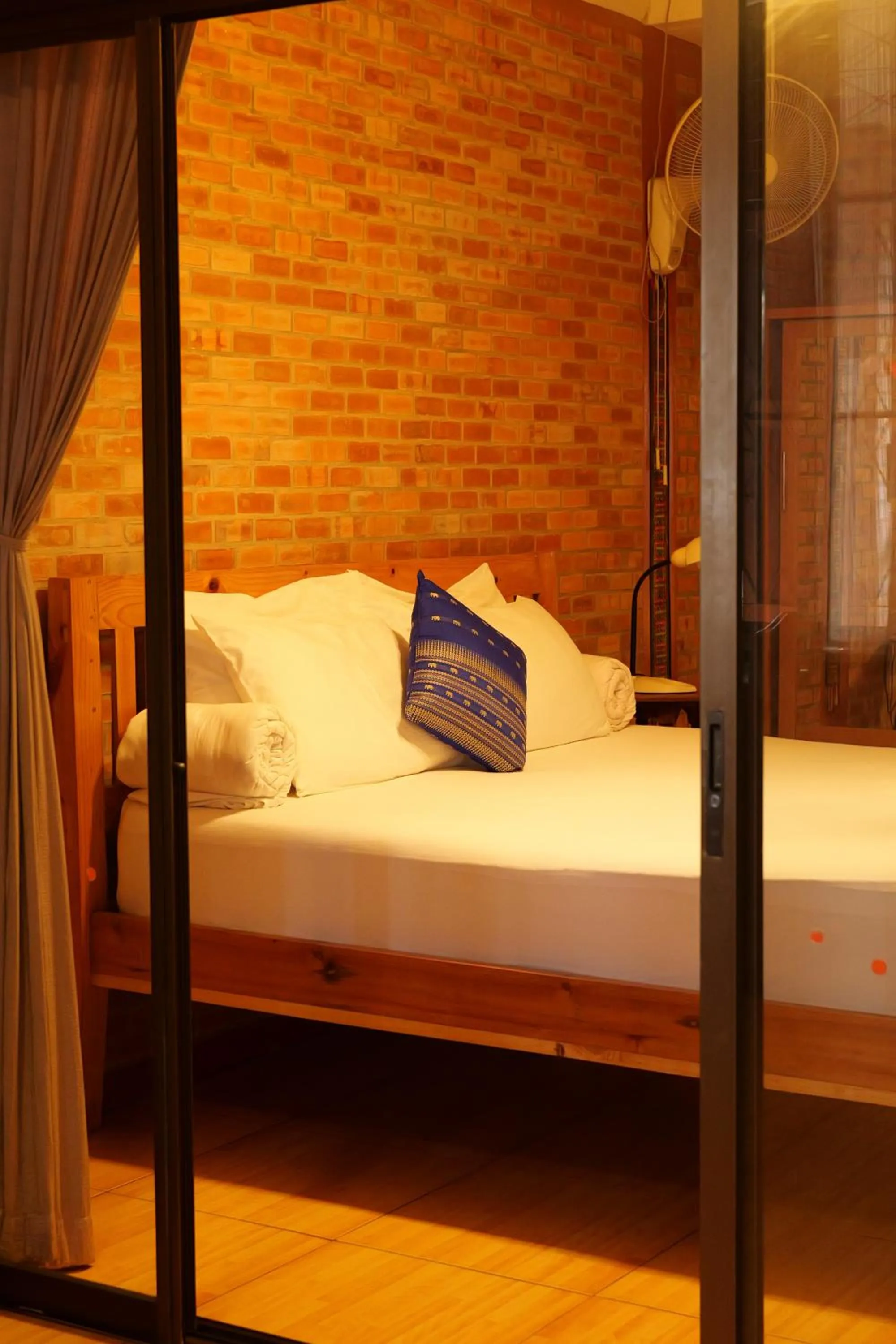 Bedroom, Bed in Boutique House Nipha