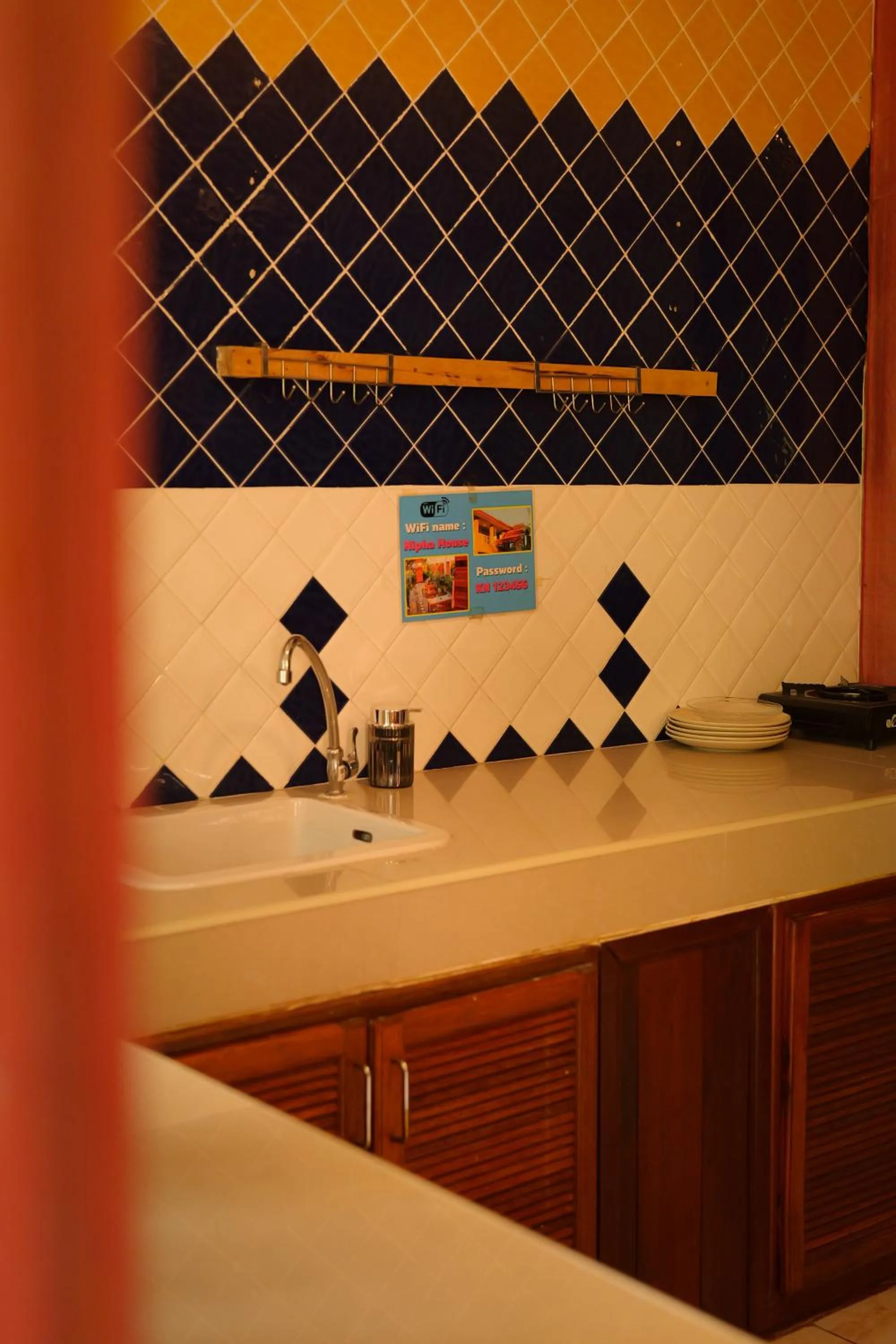 Kitchen or kitchenette in Boutique House Nipha