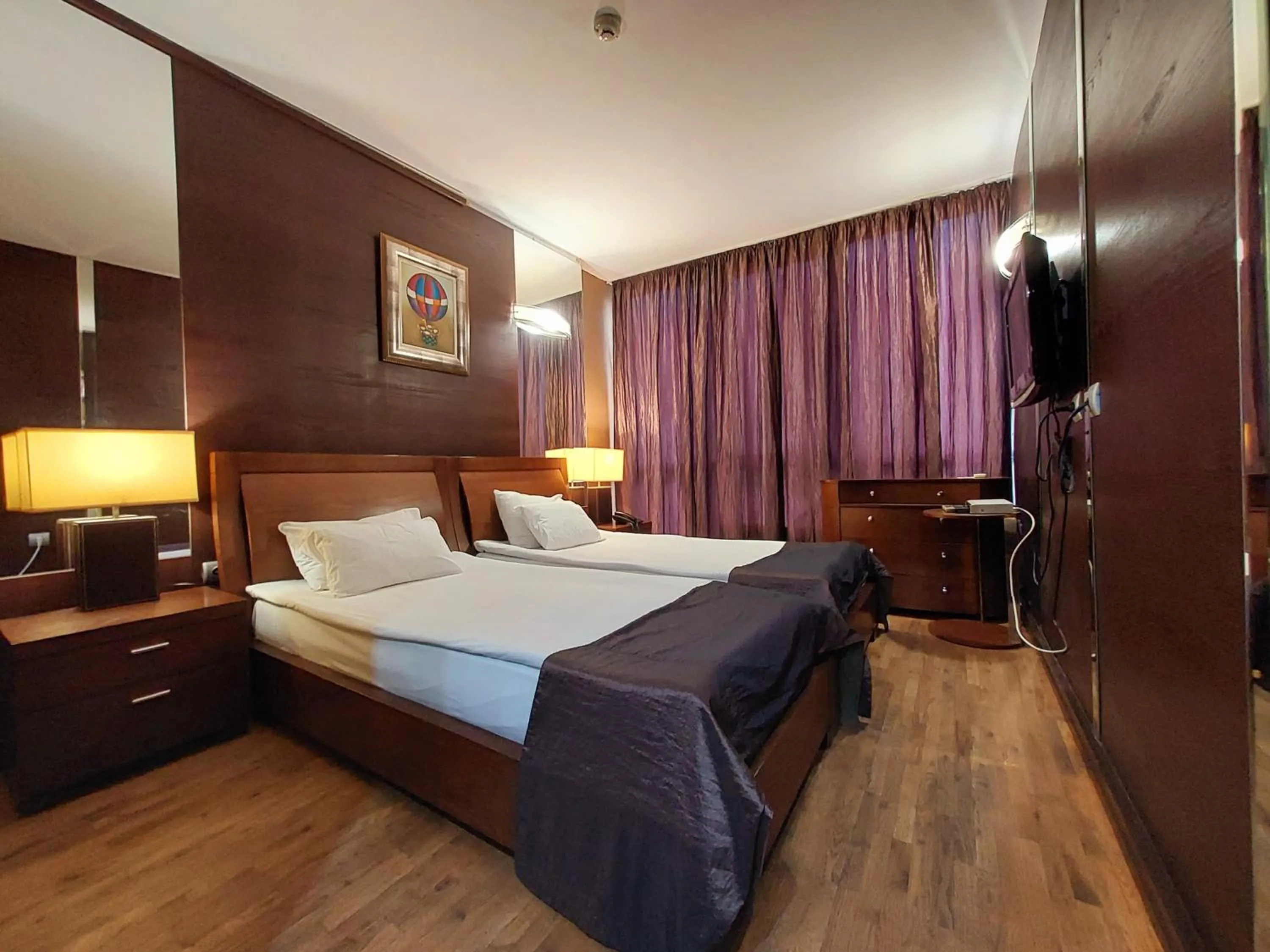 Bed in Hotel City Pleven