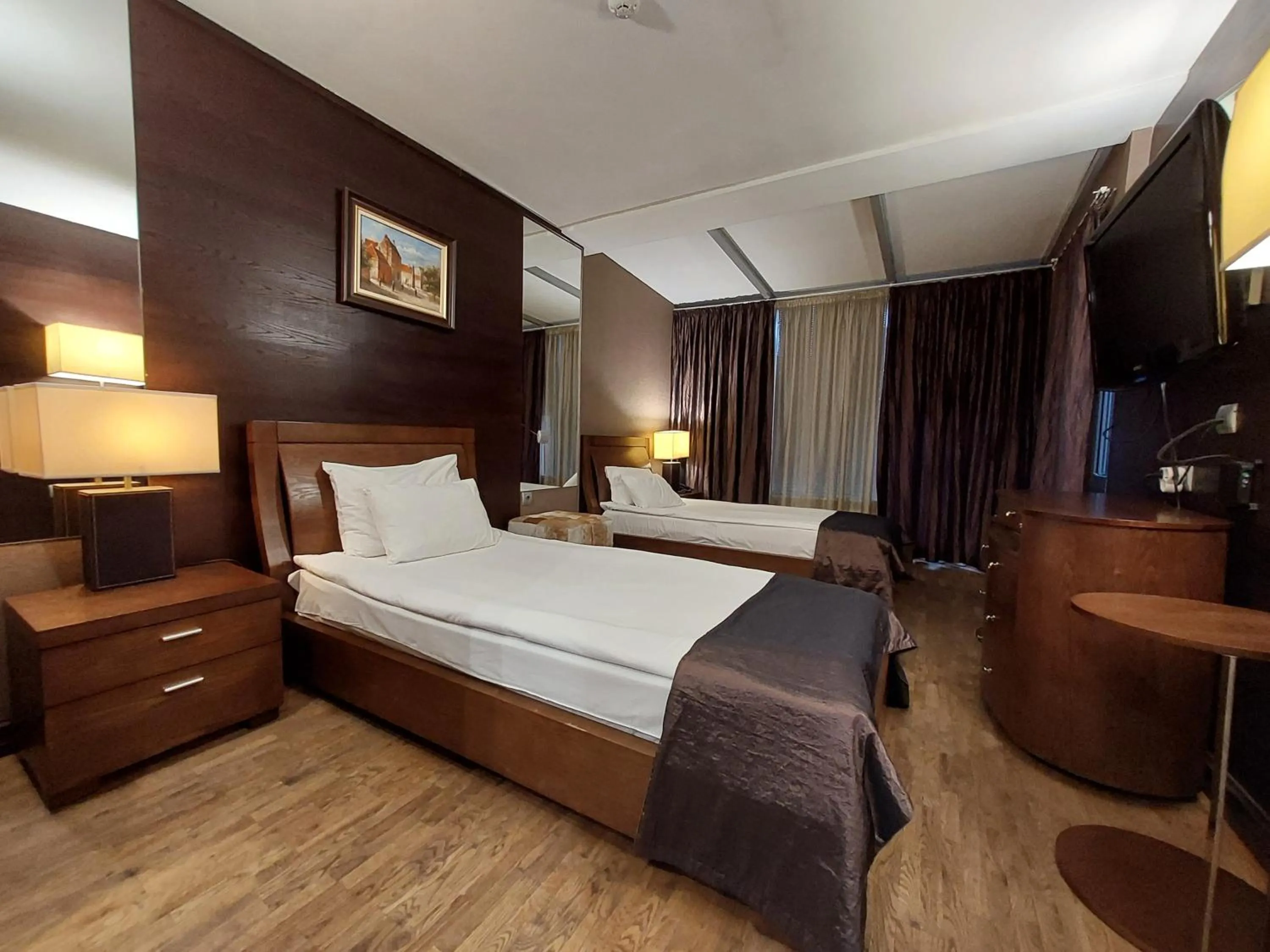 Bed in Hotel City Pleven
