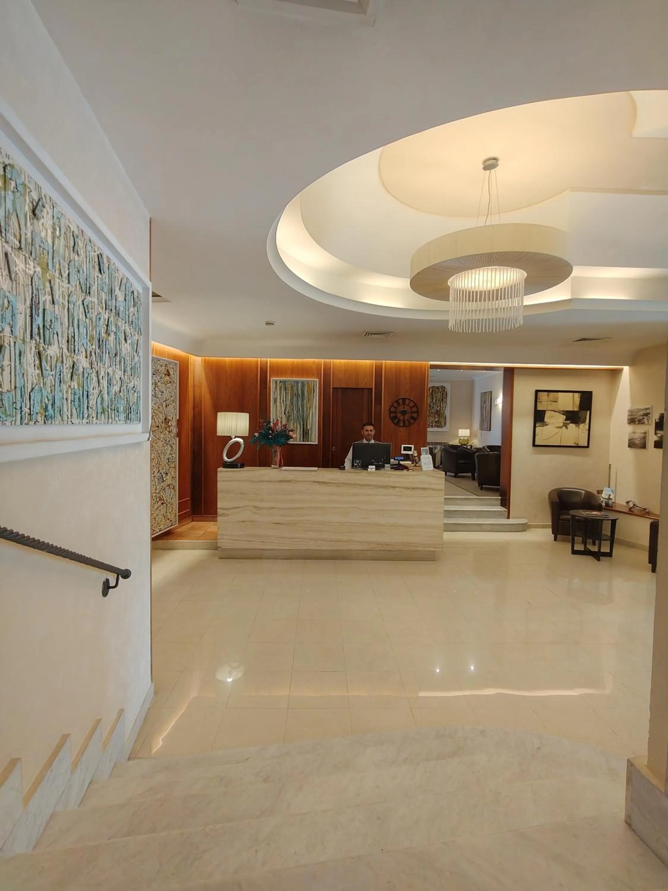 Lobby or reception in Hotel Nuvò
