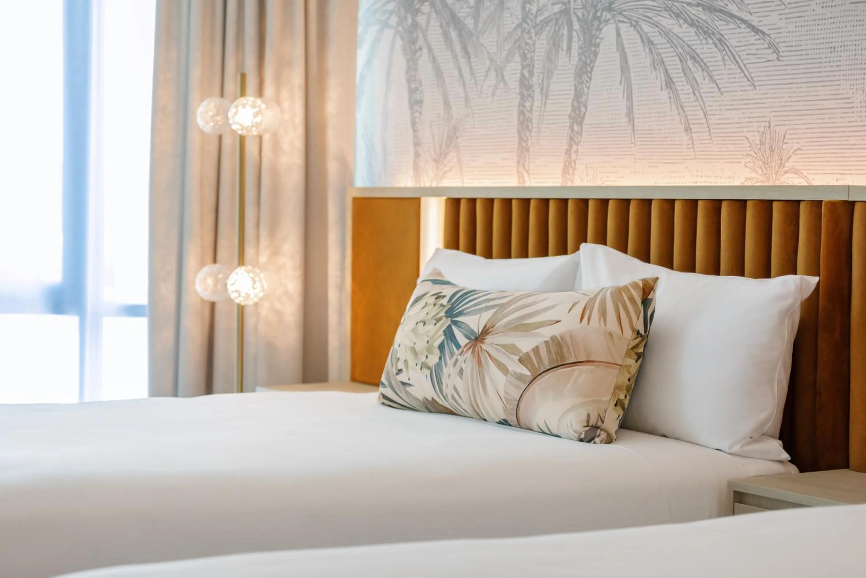 Bed in Amora Hotel Brisbane