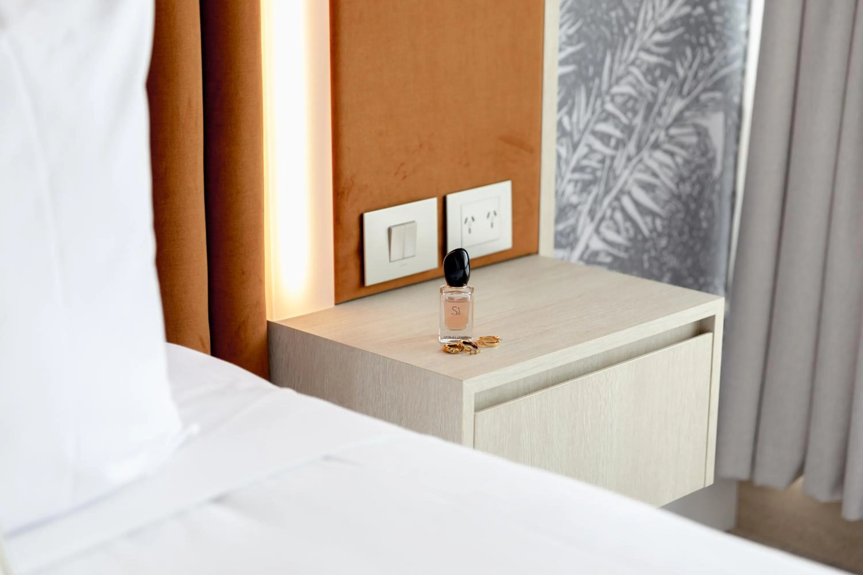 Bed in Amora Hotel Brisbane