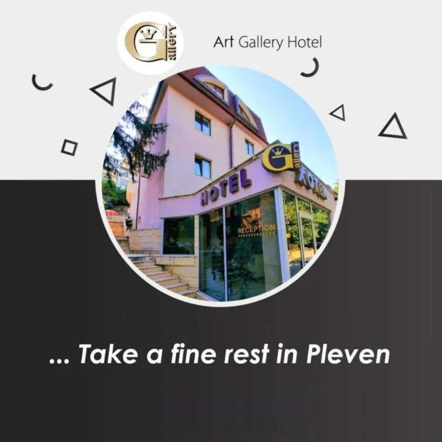 Property building in Family Art Hotel Gallery