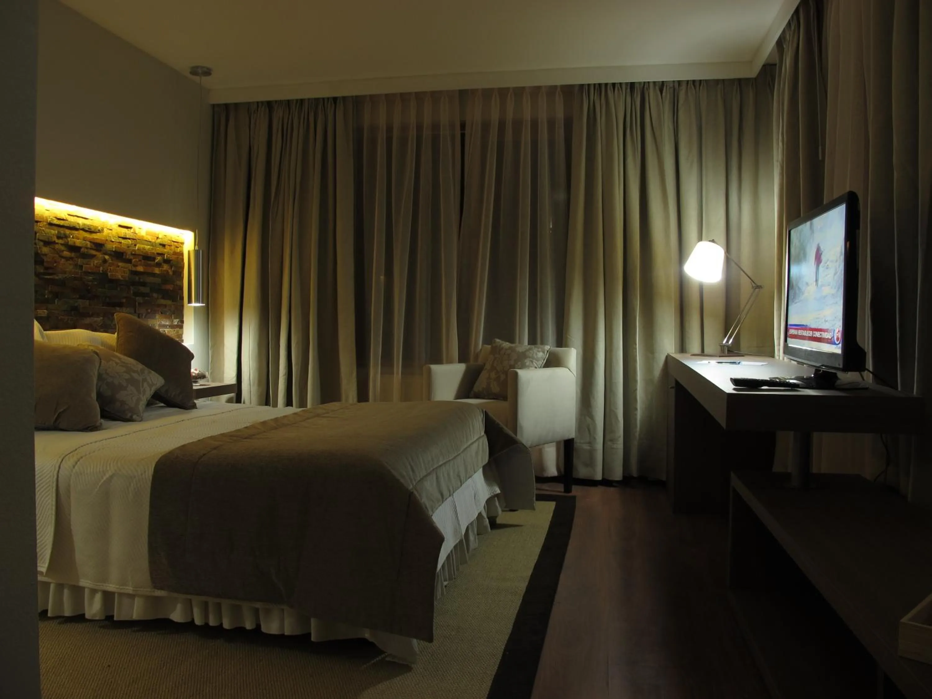 Photo of the whole room, Bed in Hotel La Serena Plaza