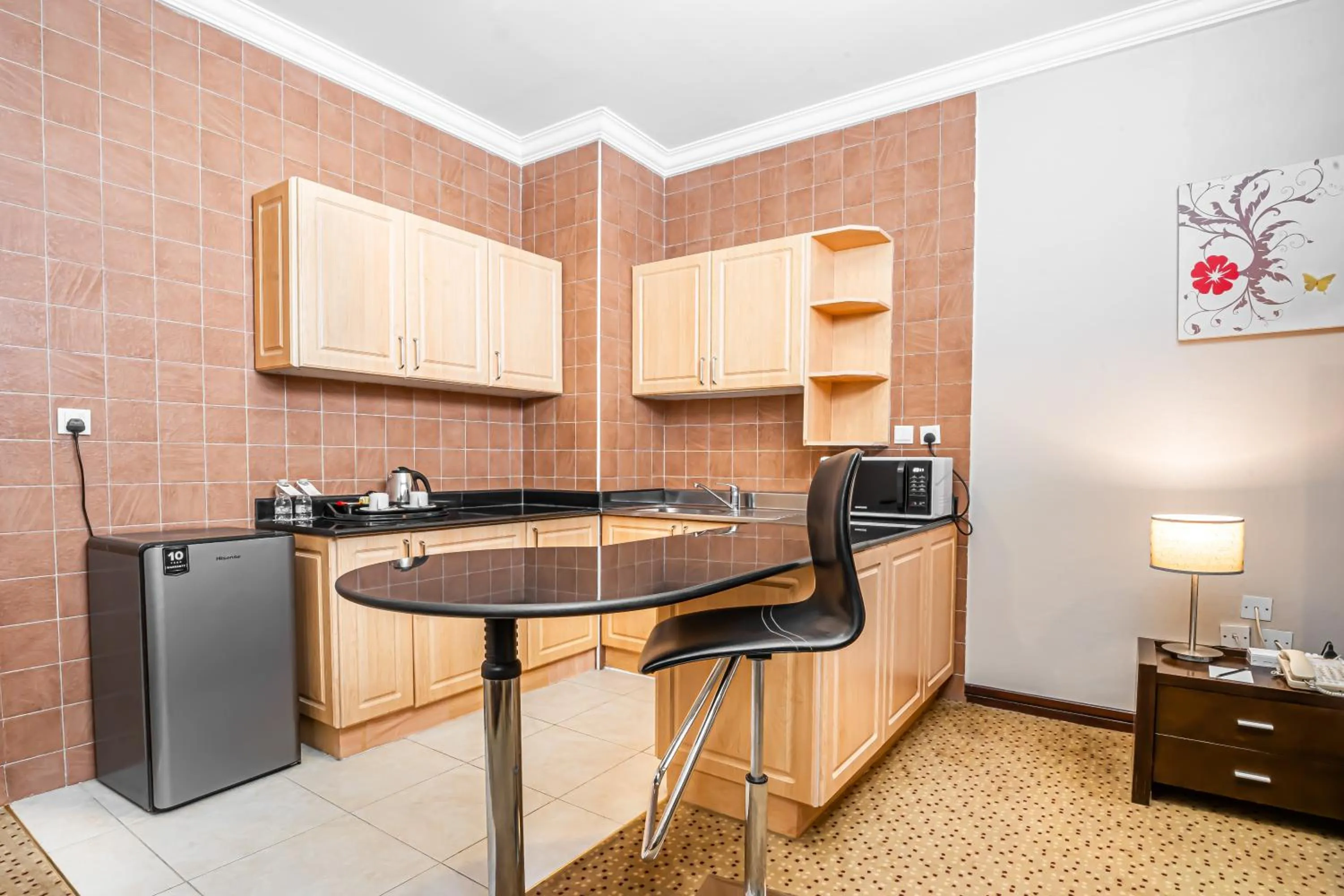 kitchen in Kingsgate Hotel Doha by Millennium Hotels