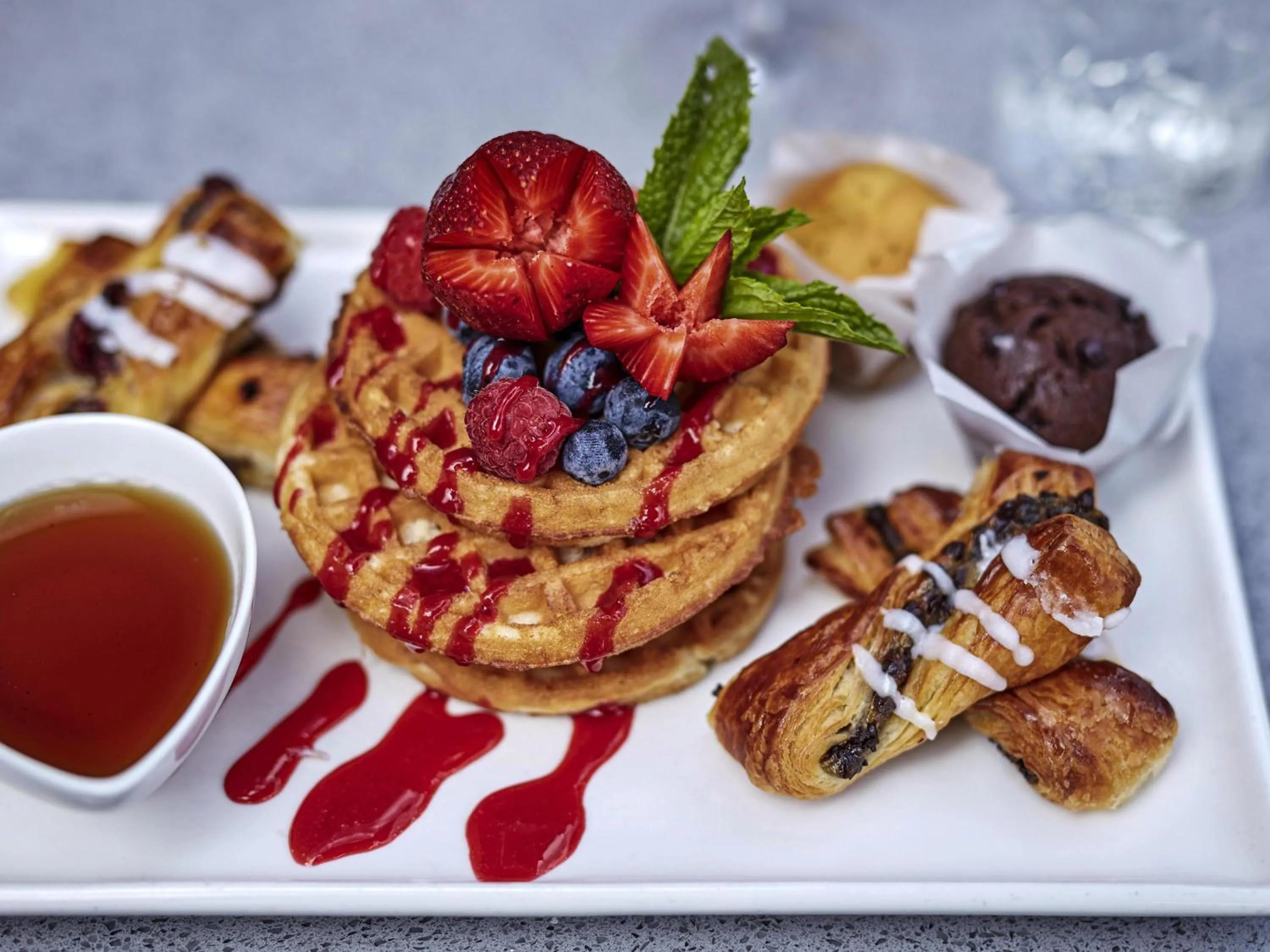 Breakfast in Novotel Cairns Oasis Resort