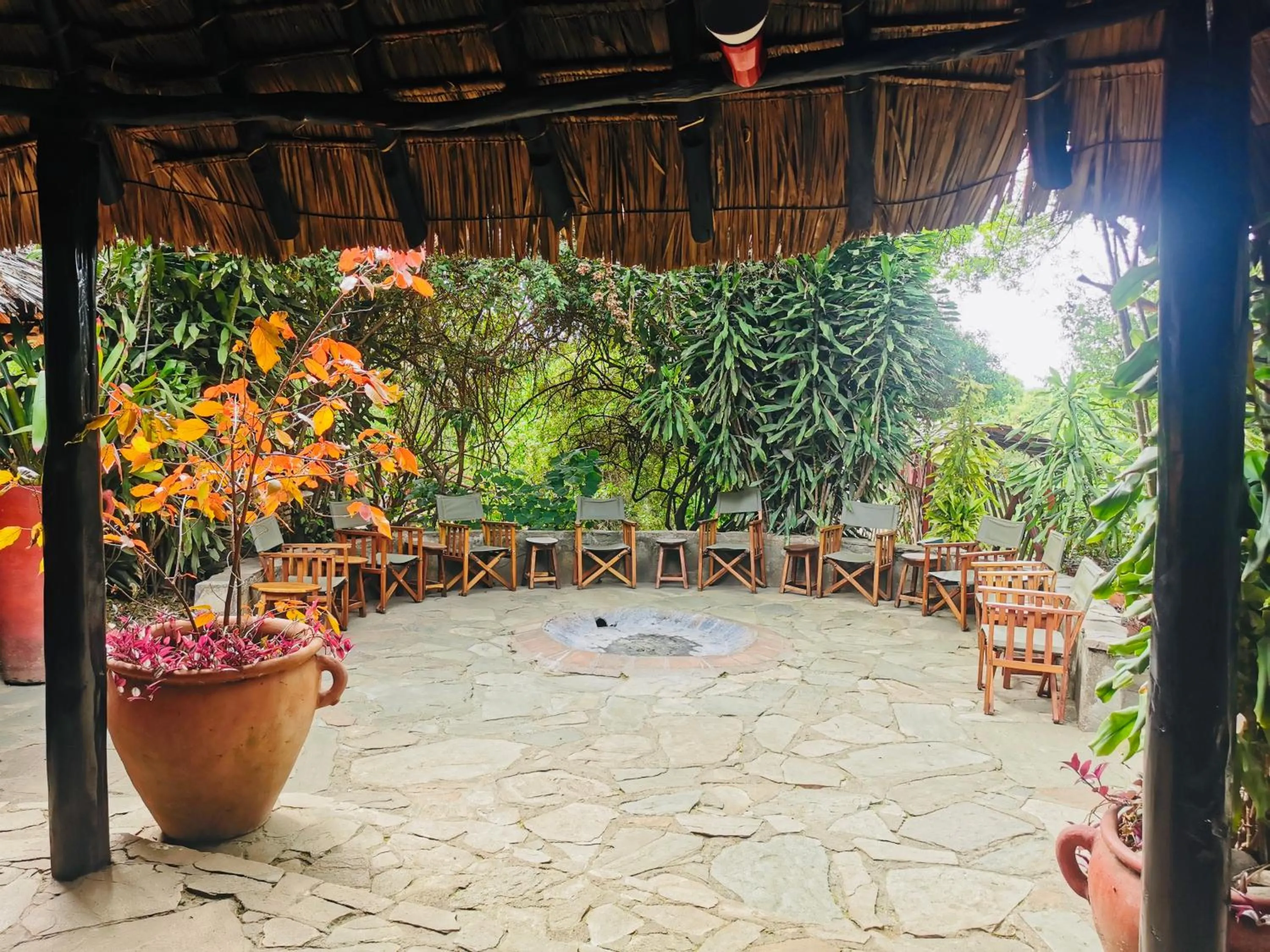 BBQ facilities in Fig Tree Camp - Maasai Mara