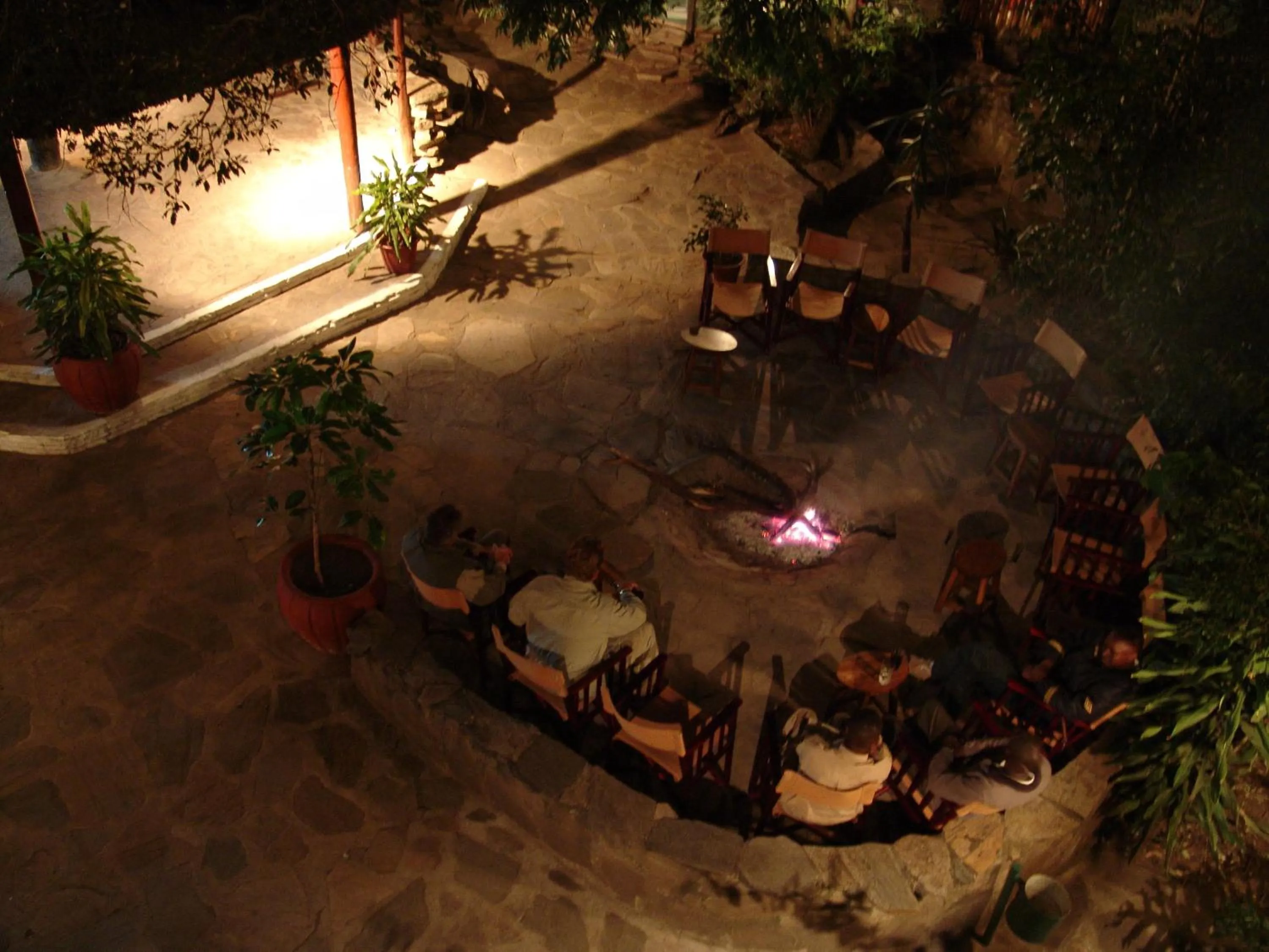 Patio in Fig Tree Camp - Maasai Mara