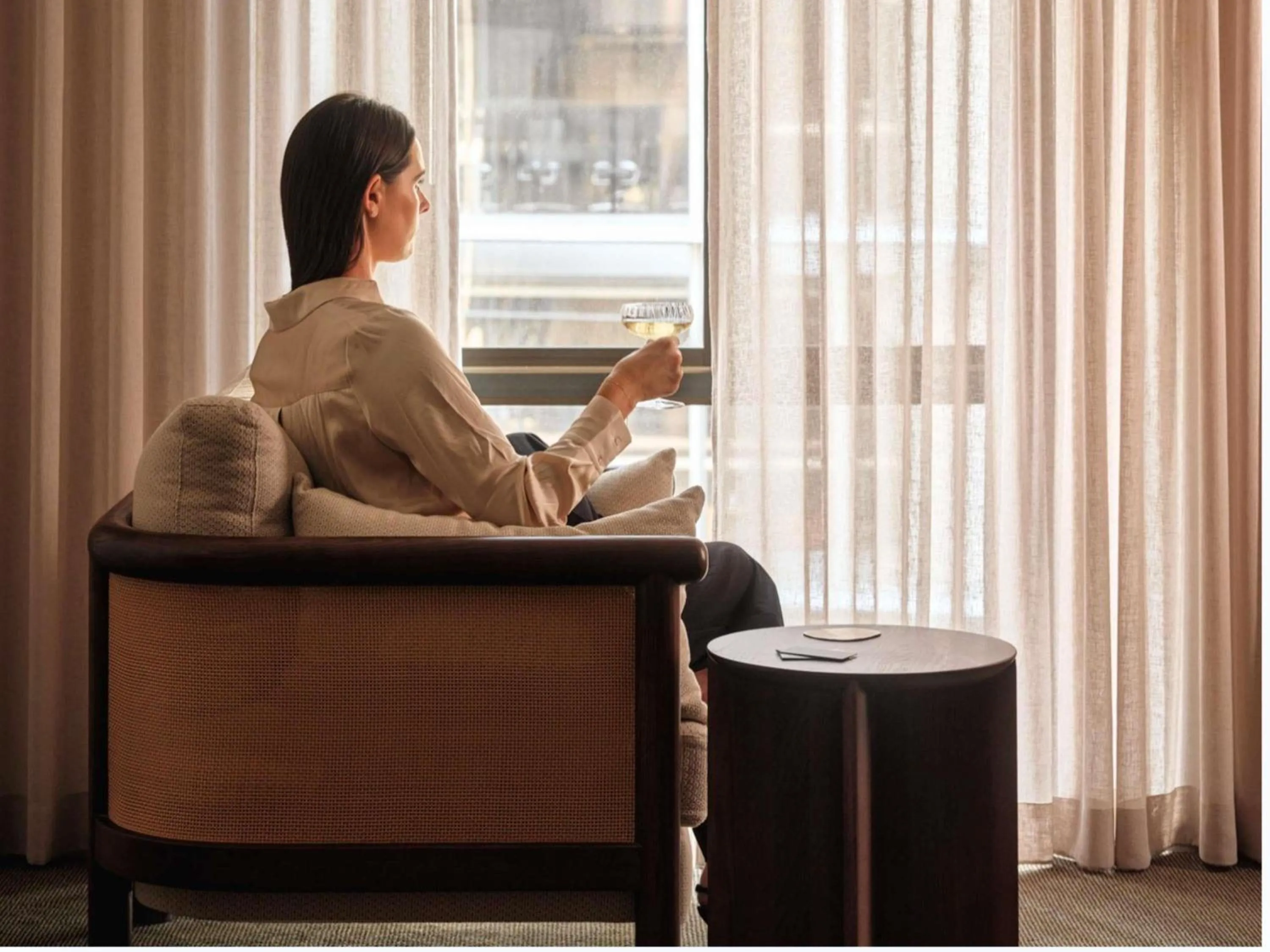 Bedroom in Sofitel Sydney Wentworth