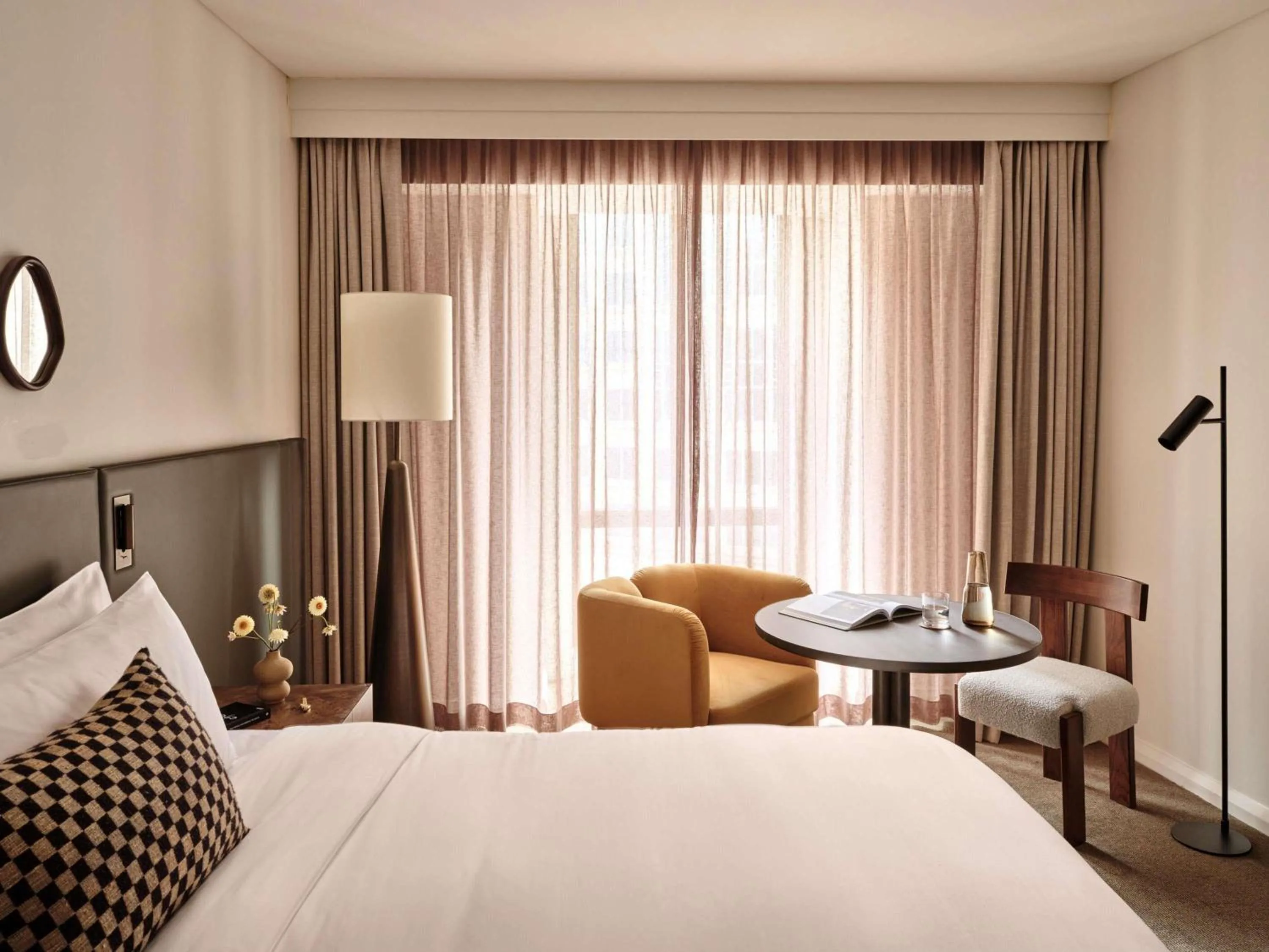 Bedroom, Bed in Sofitel Sydney Wentworth