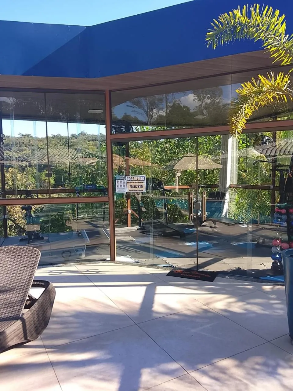 Fitness centre/facilities in Pousada Dona Carmita