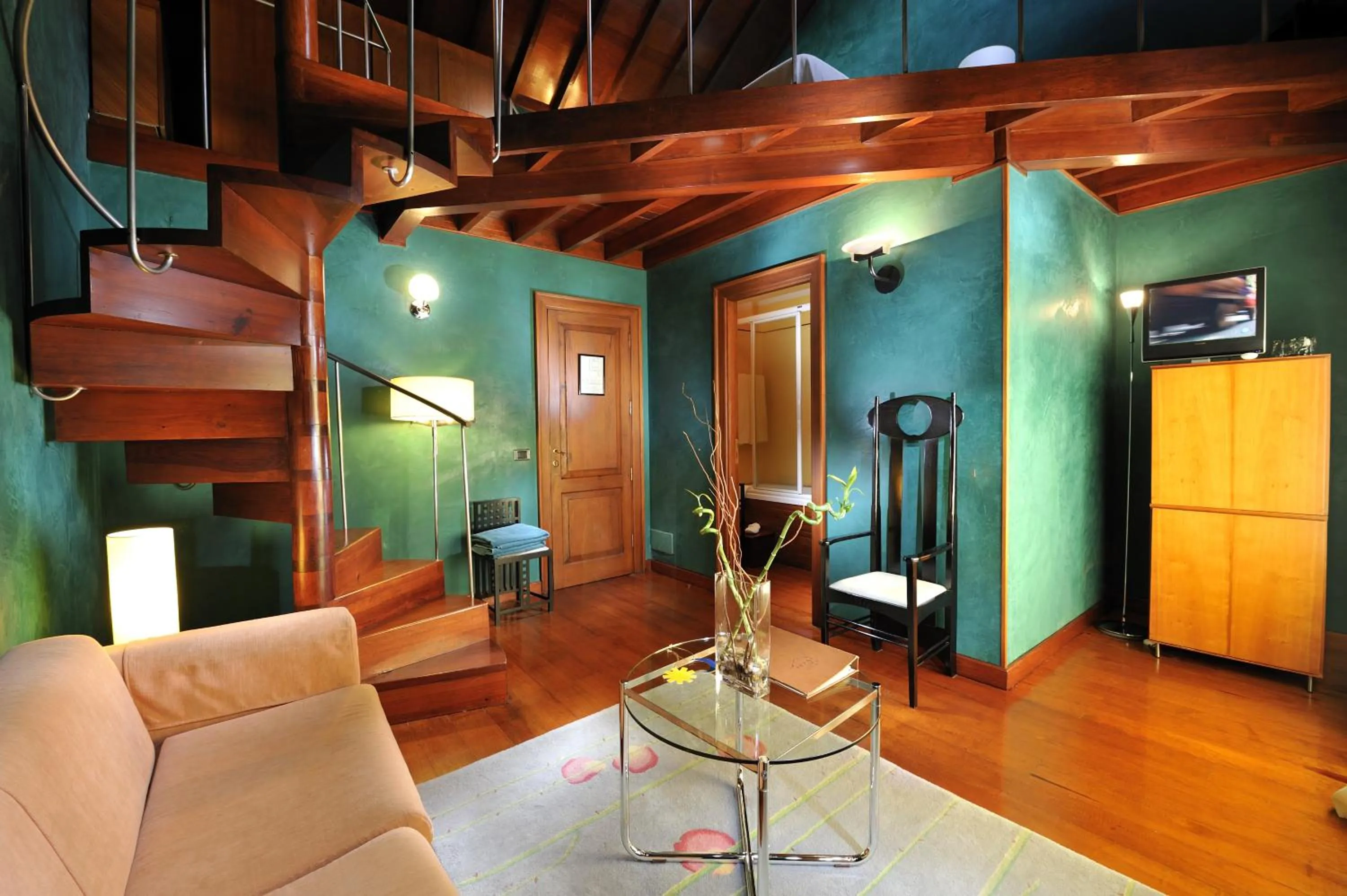 Living room in Hotel San Roque