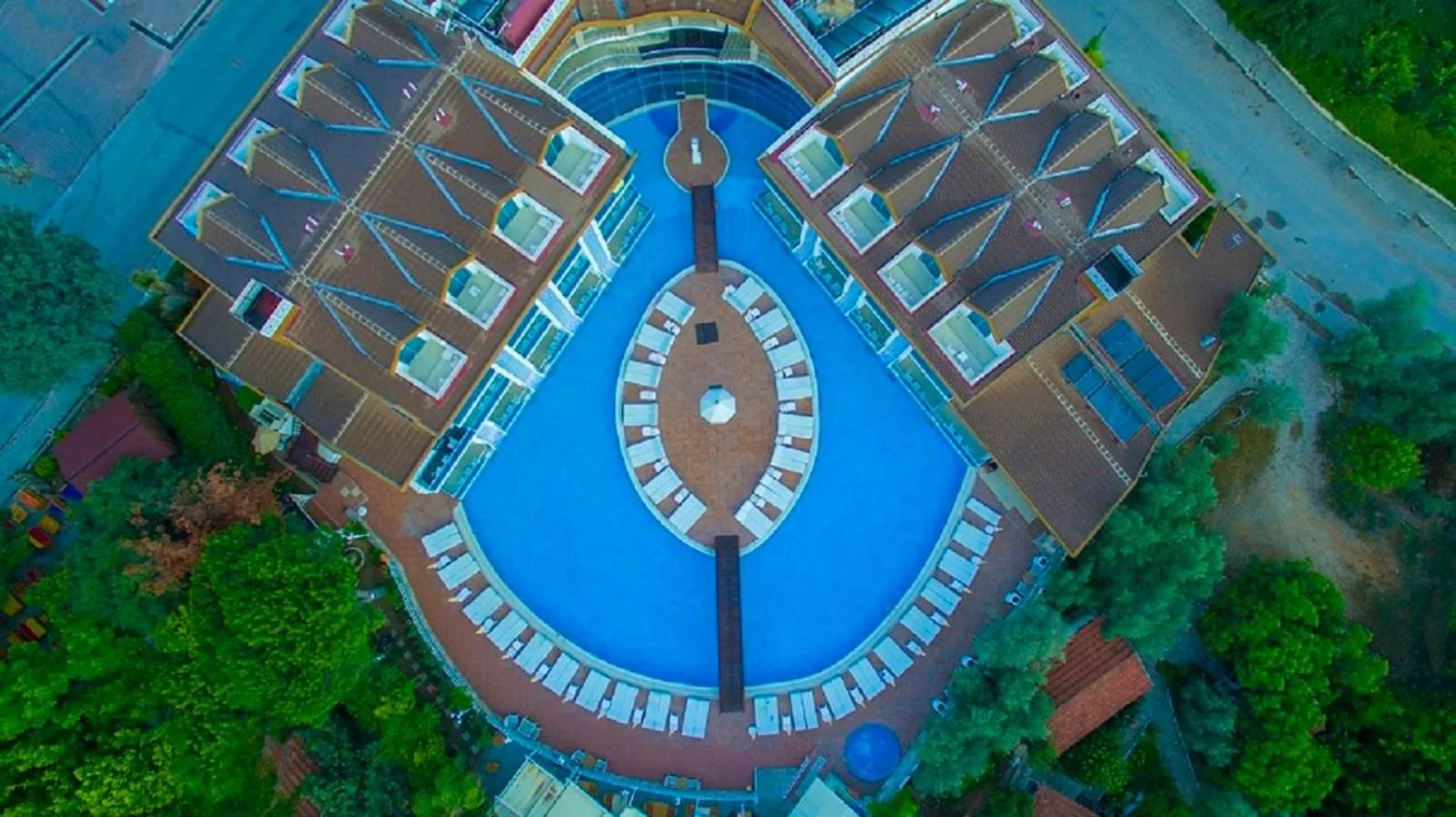 Bird's eye view in Ocean Blue High Class Hotel & SPA