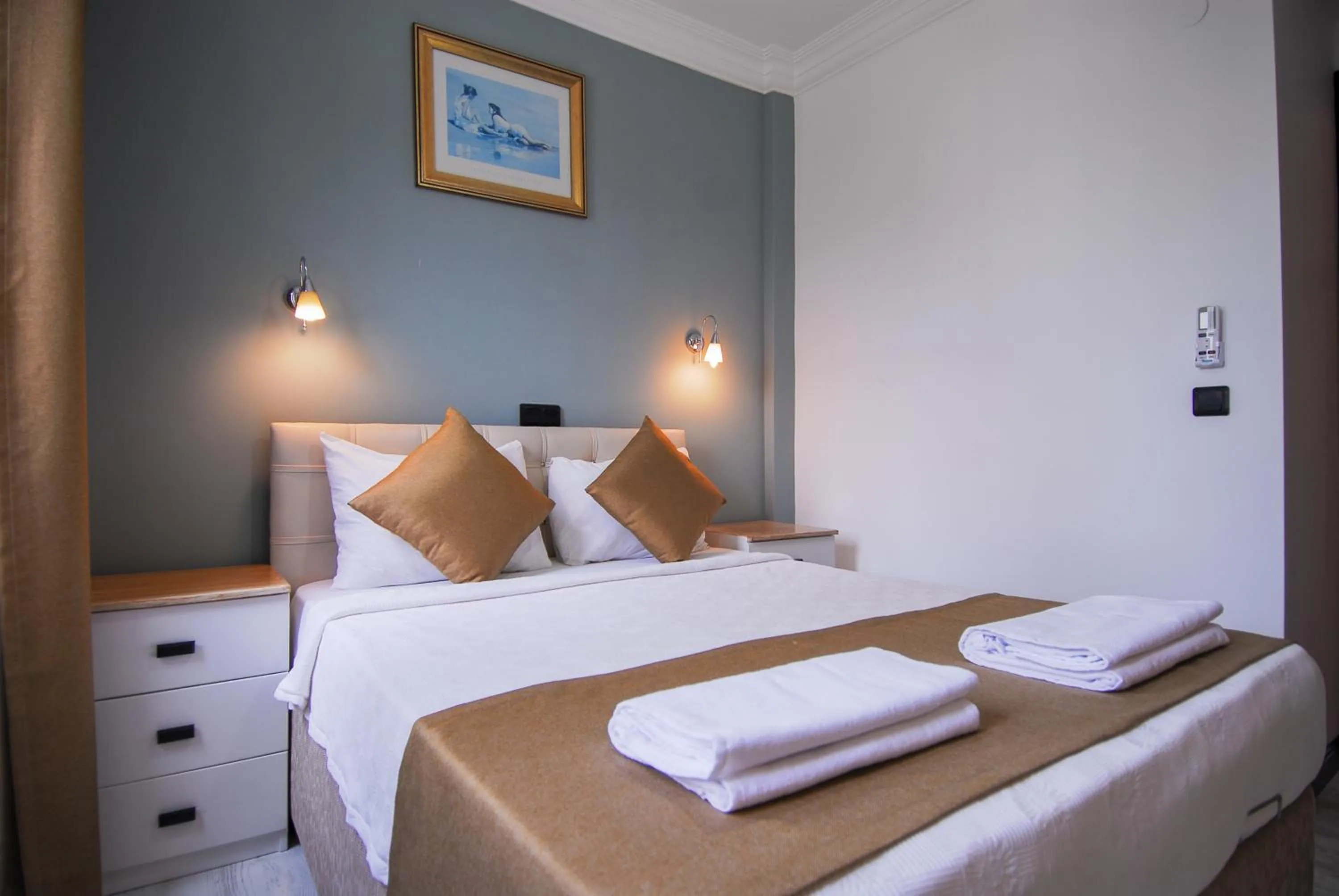 Bedroom, Bed in Ocean Blue High Class Hotel & SPA