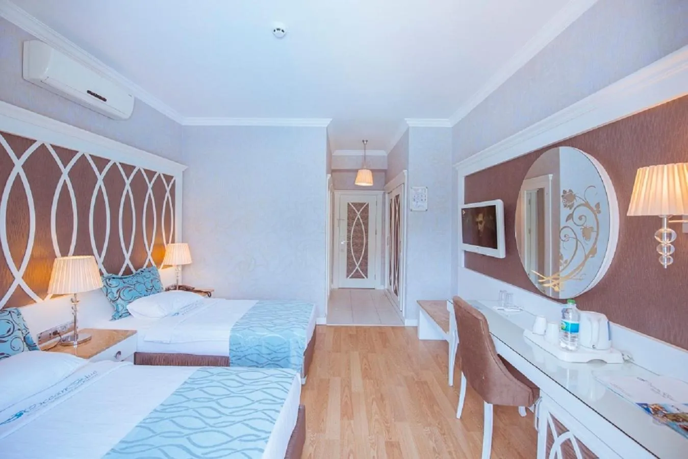 Bed in Ocean Blue High Class Hotel & SPA