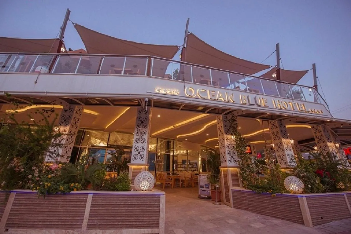 Facade/entrance in Ocean Blue High Class Hotel & SPA