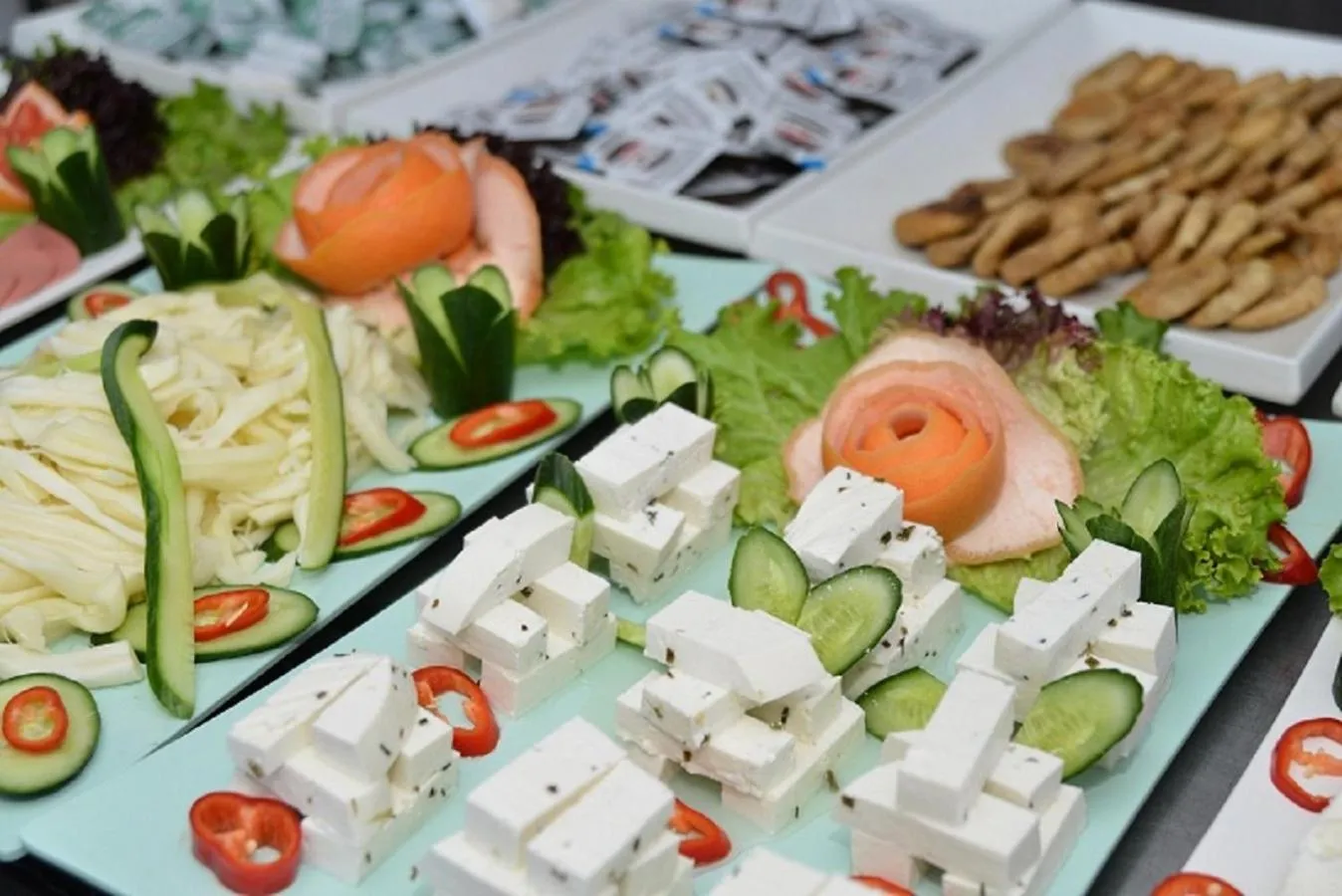 Restaurant/places to eat in Ocean Blue High Class Hotel & SPA