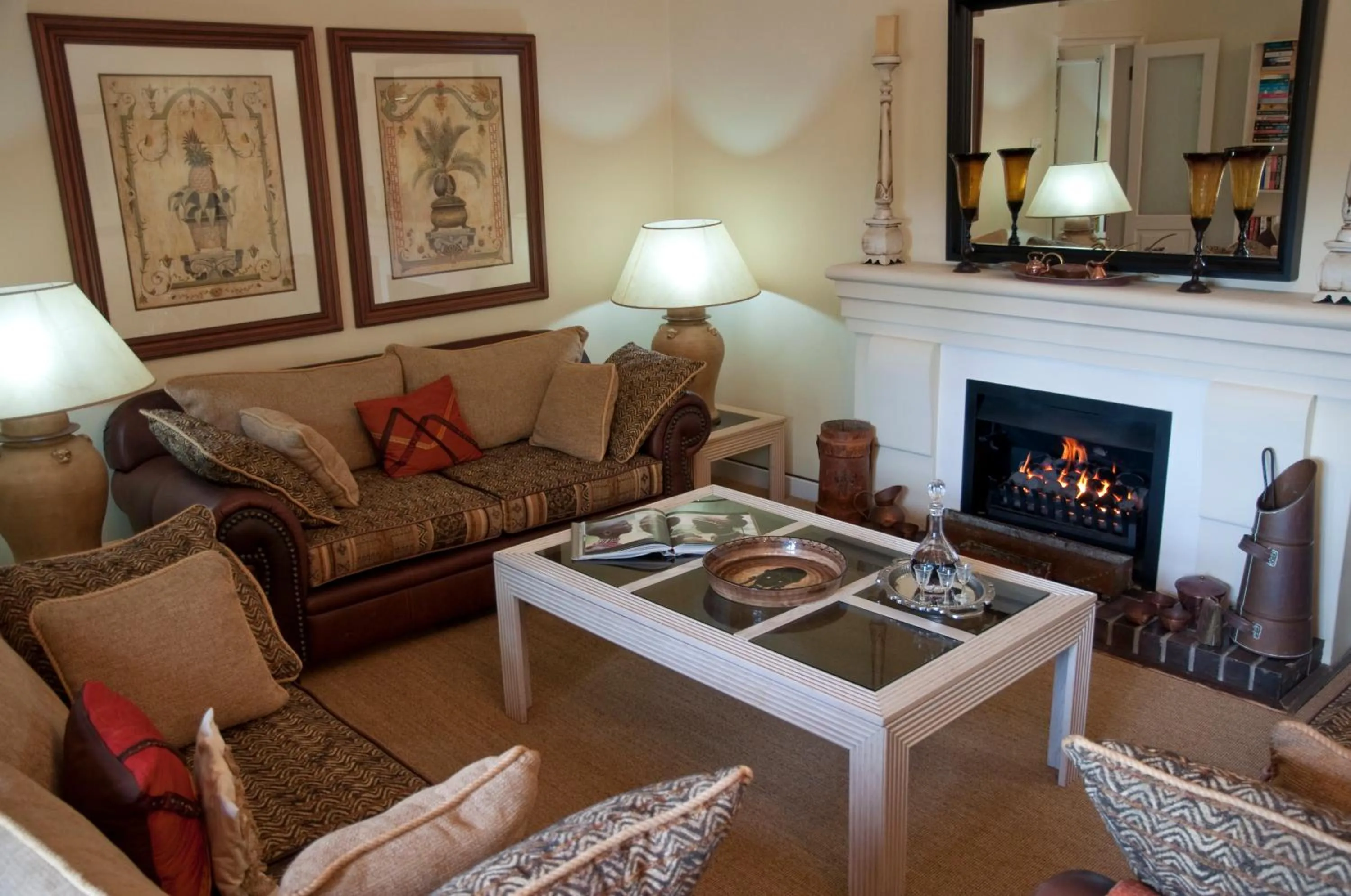 Living room in Fernwood Manor Boutique Guest House