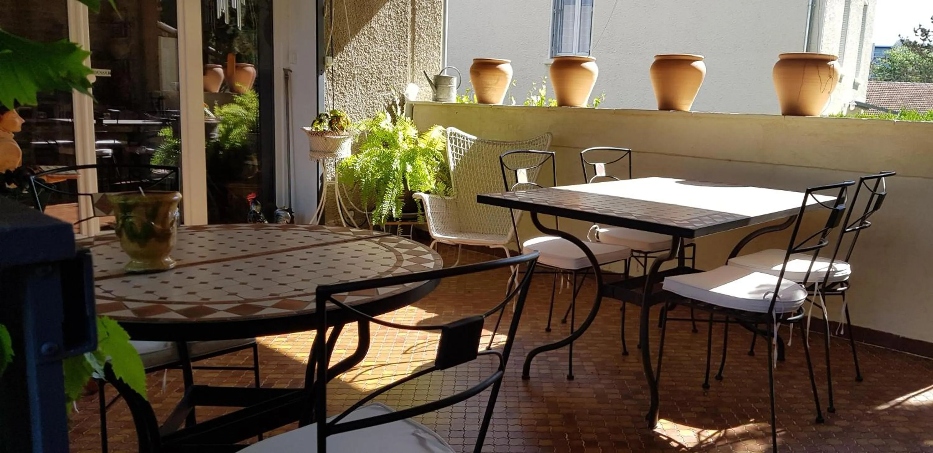 Garden in Maison d'Hôtes et Roulotte" Le 6 Bis"