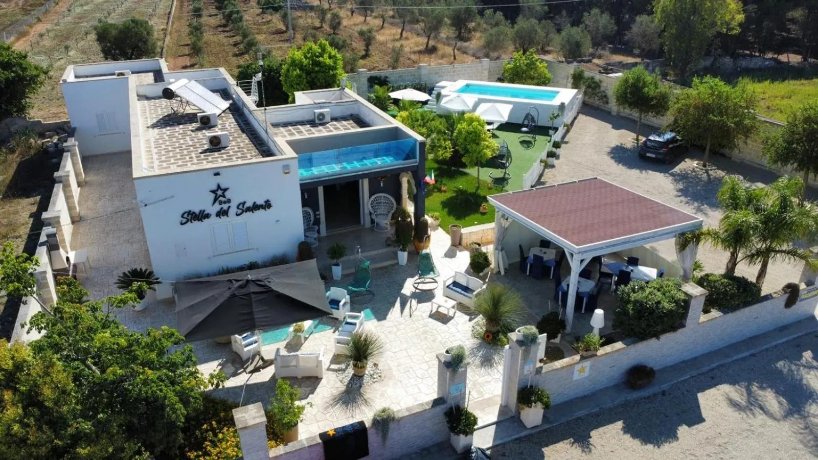 Property building in B&B Stella Salento Karin