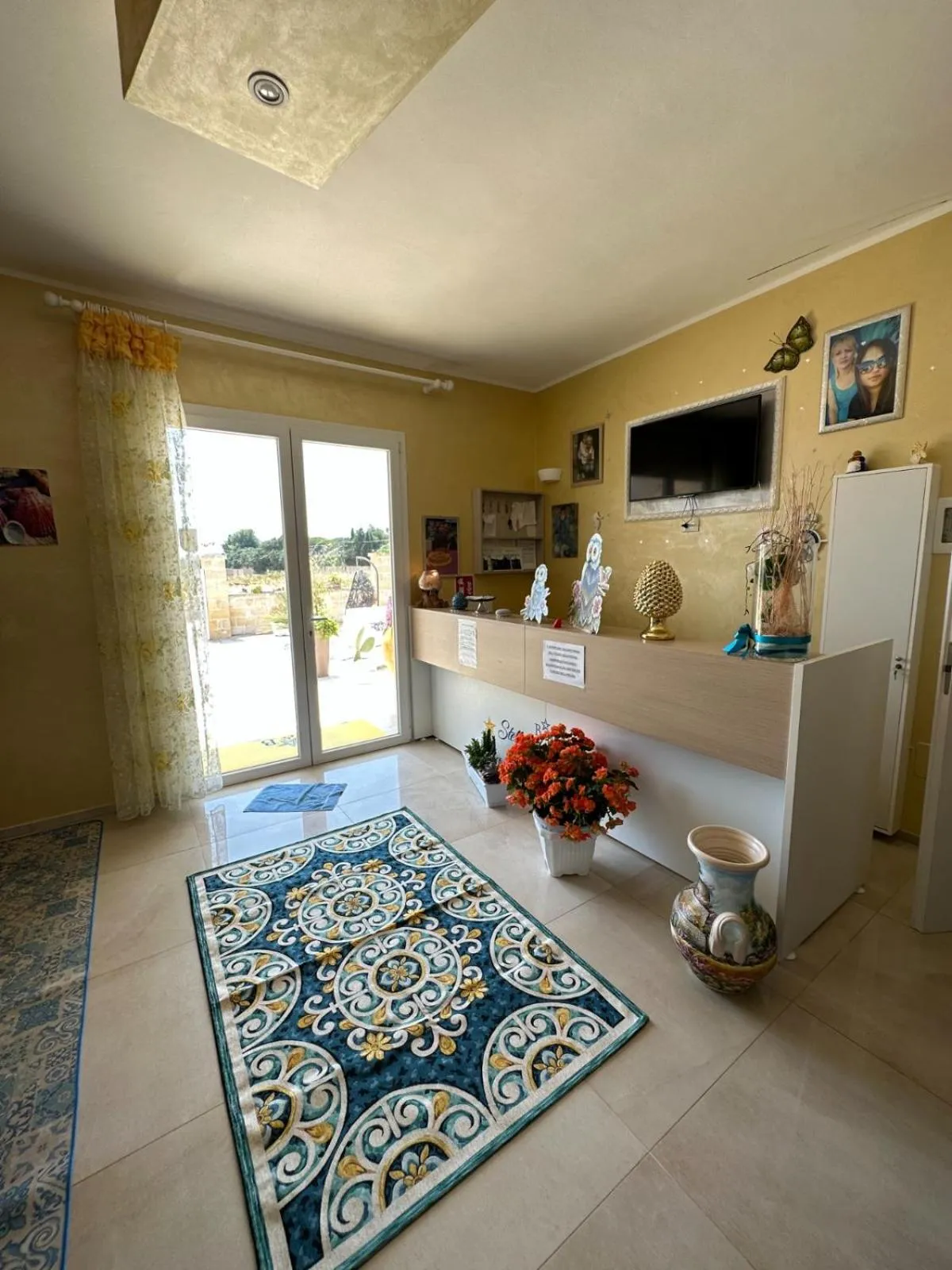 Lobby or reception in B&B Stella Salento Karin