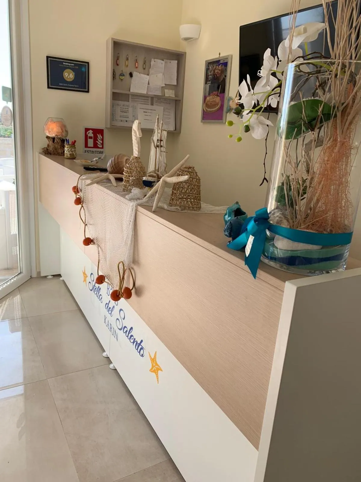 Lobby or reception in B&B Stella Salento Karin