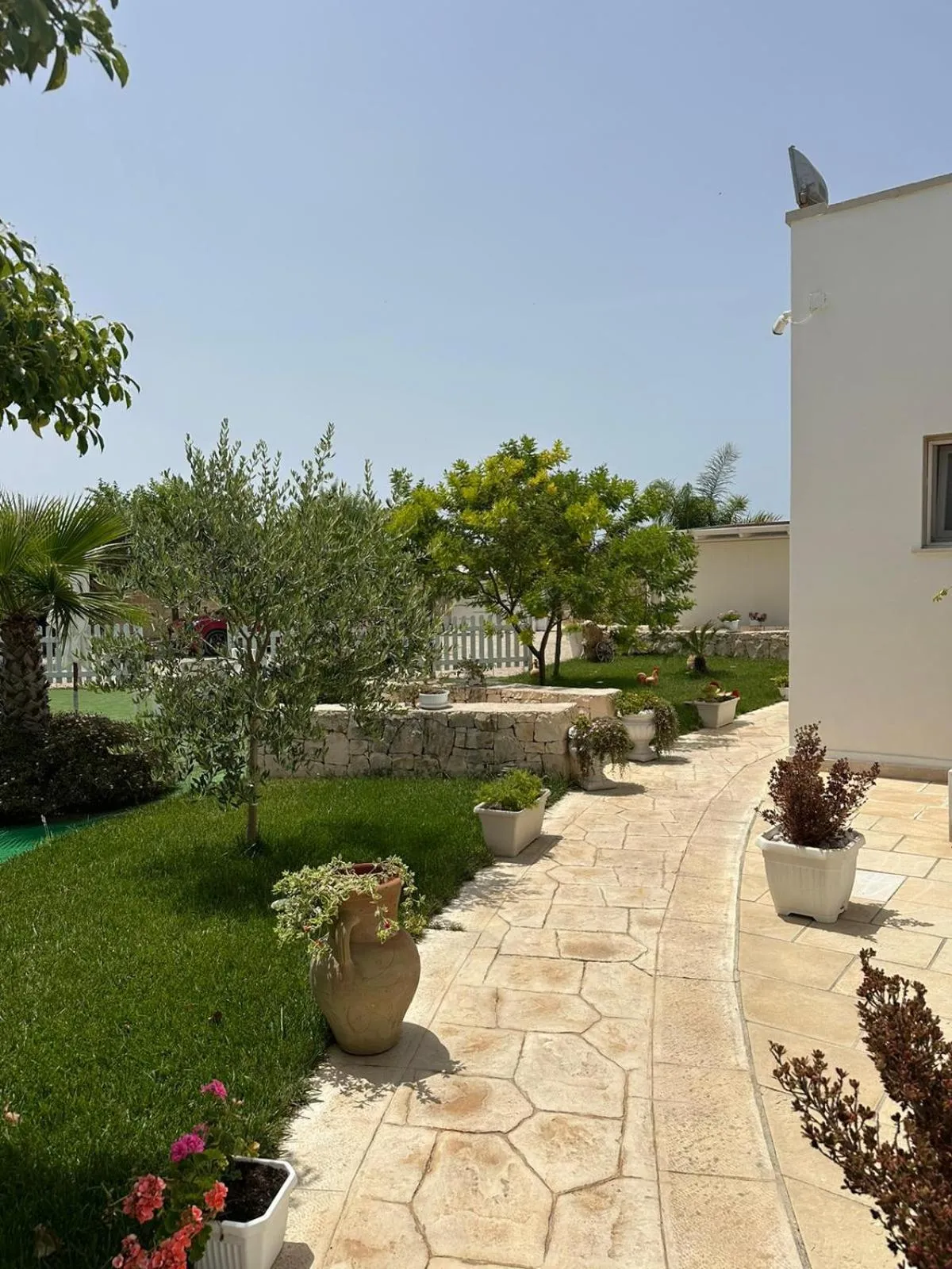 Garden in B&B Stella Salento Karin