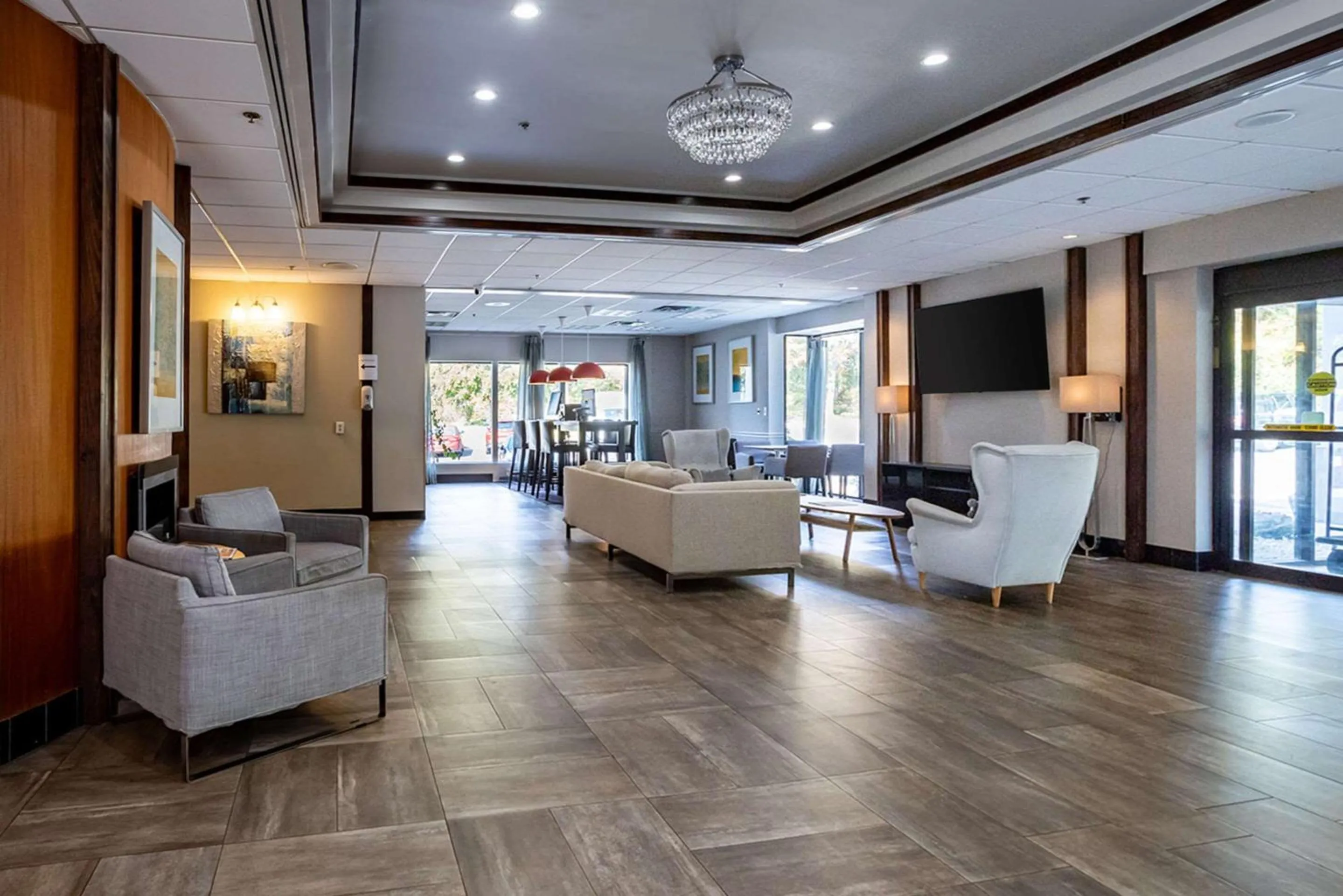 Lobby or reception in Clarion Hotel BWI Airport Arundel Mills