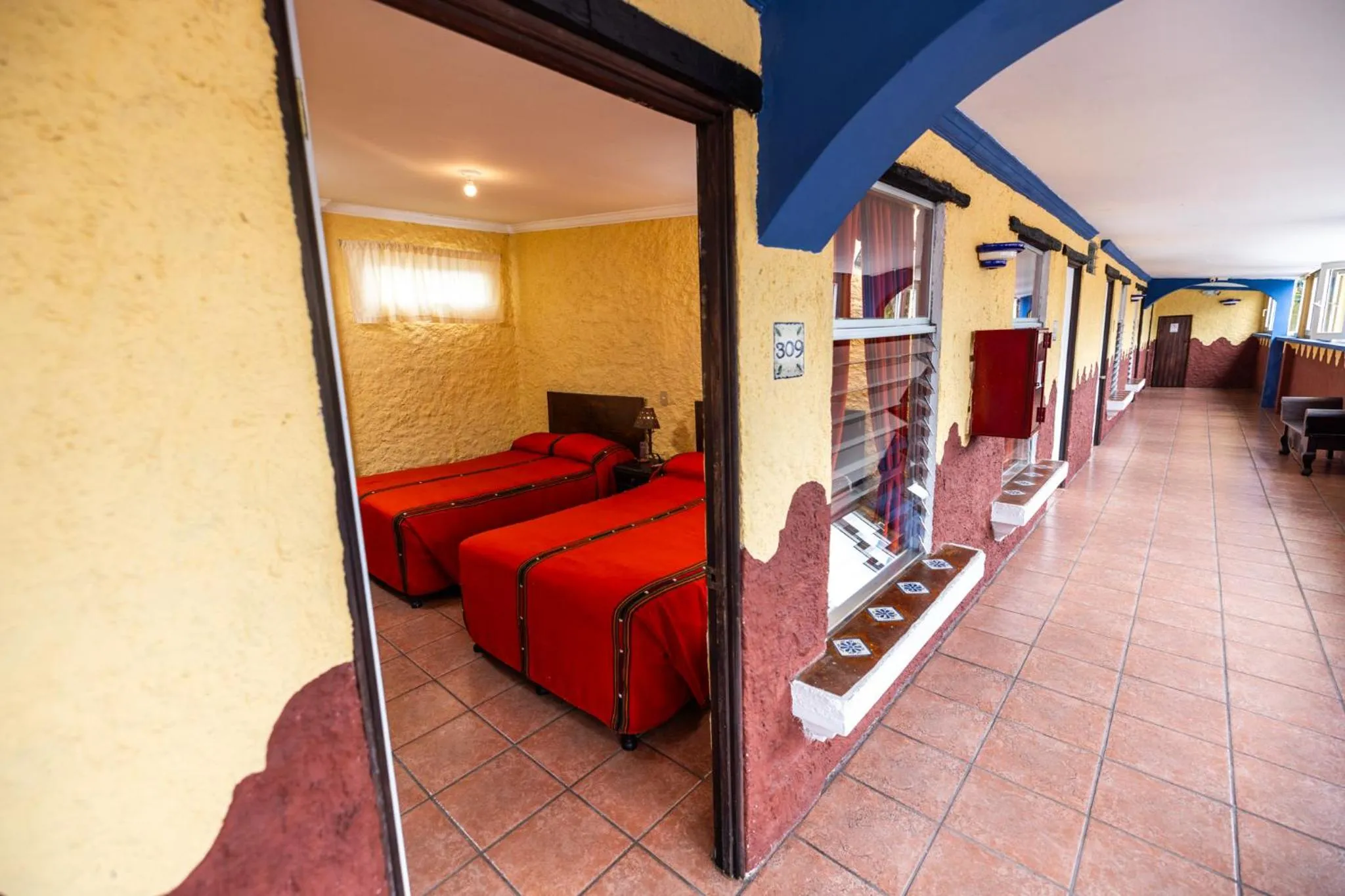 Bed in Hotel La Sin Ventura