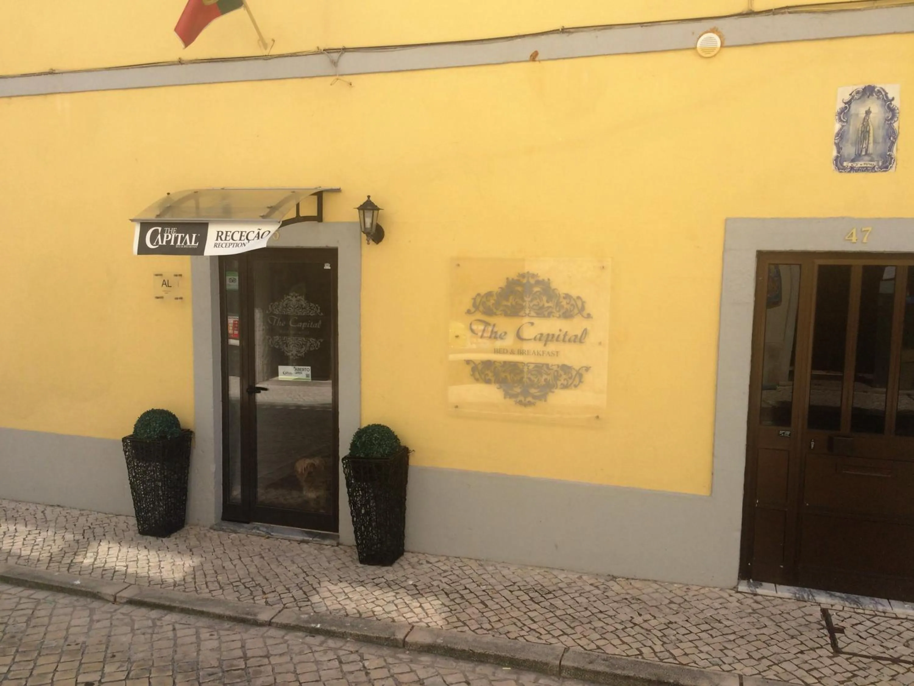 Facade/entrance in The Capital Boutique B&B