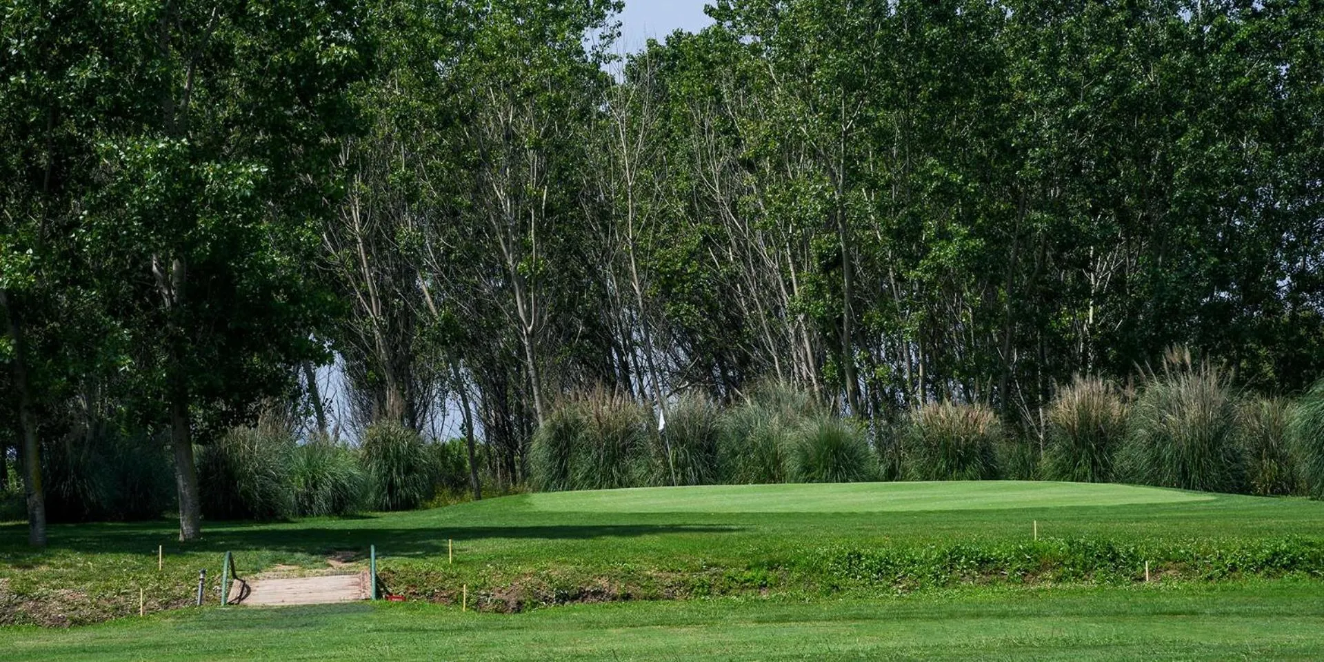 Golfcourse in Hotel Quadrifoglio